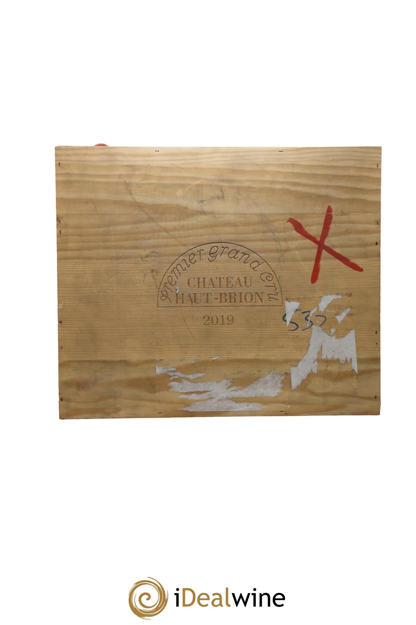 Château Haut Brion 1er Grand Cru Classé 2019 - Lot de 6 bouteilles - 6