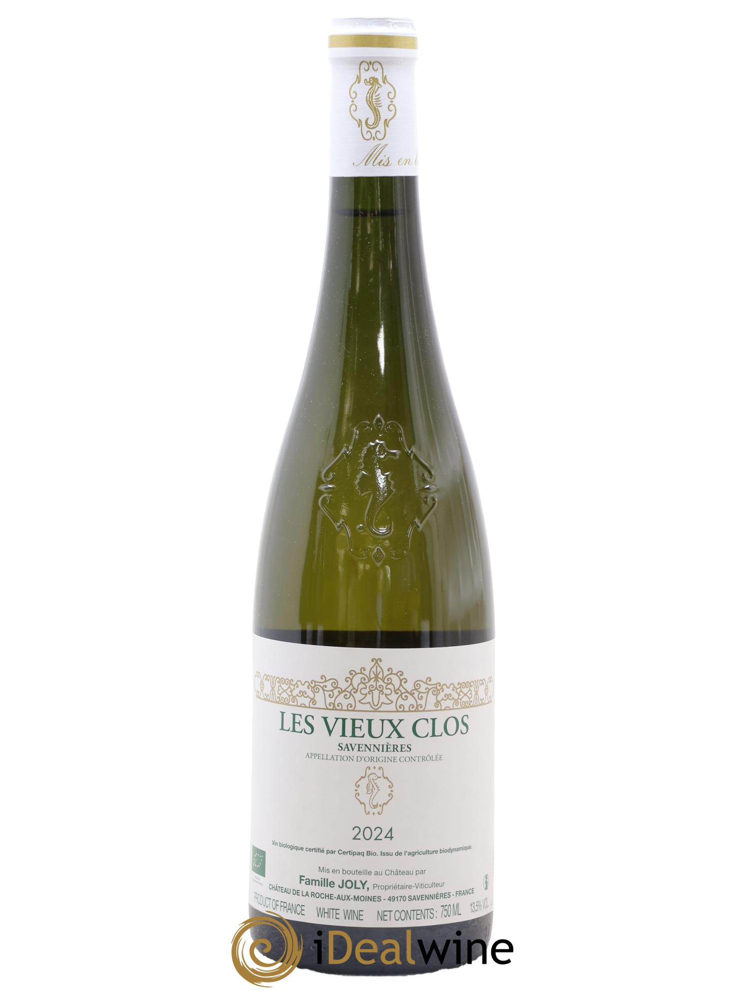 Savennières Les Vieux Clos Vignobles de la Coulée de Serrant - Nicolas Joly 2024 - Lot de 1 bouteille - 0