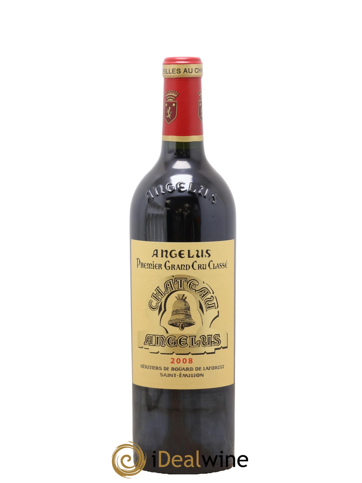 Château Angélus 1er Grand Cru Classé A 2008 - Posten von 1 Flasche - 0
