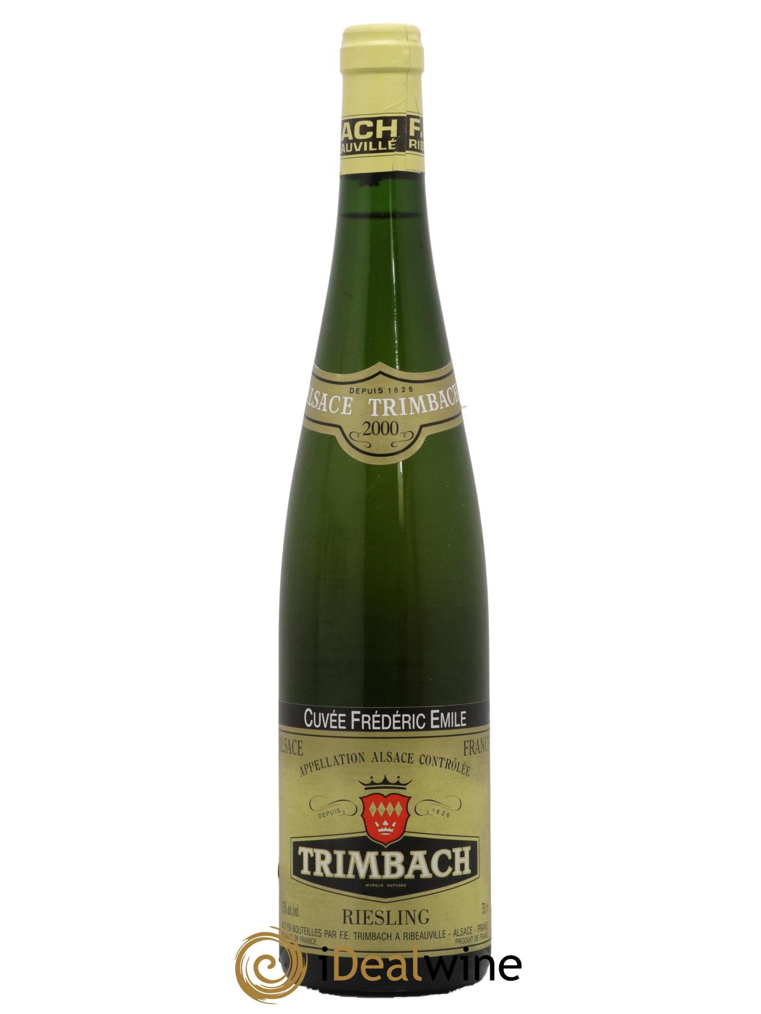 Alsace Riesling Cuvée Frédéric Emile Trimbach (Domaine) 2000 - Posten von 1 Flasche - 0