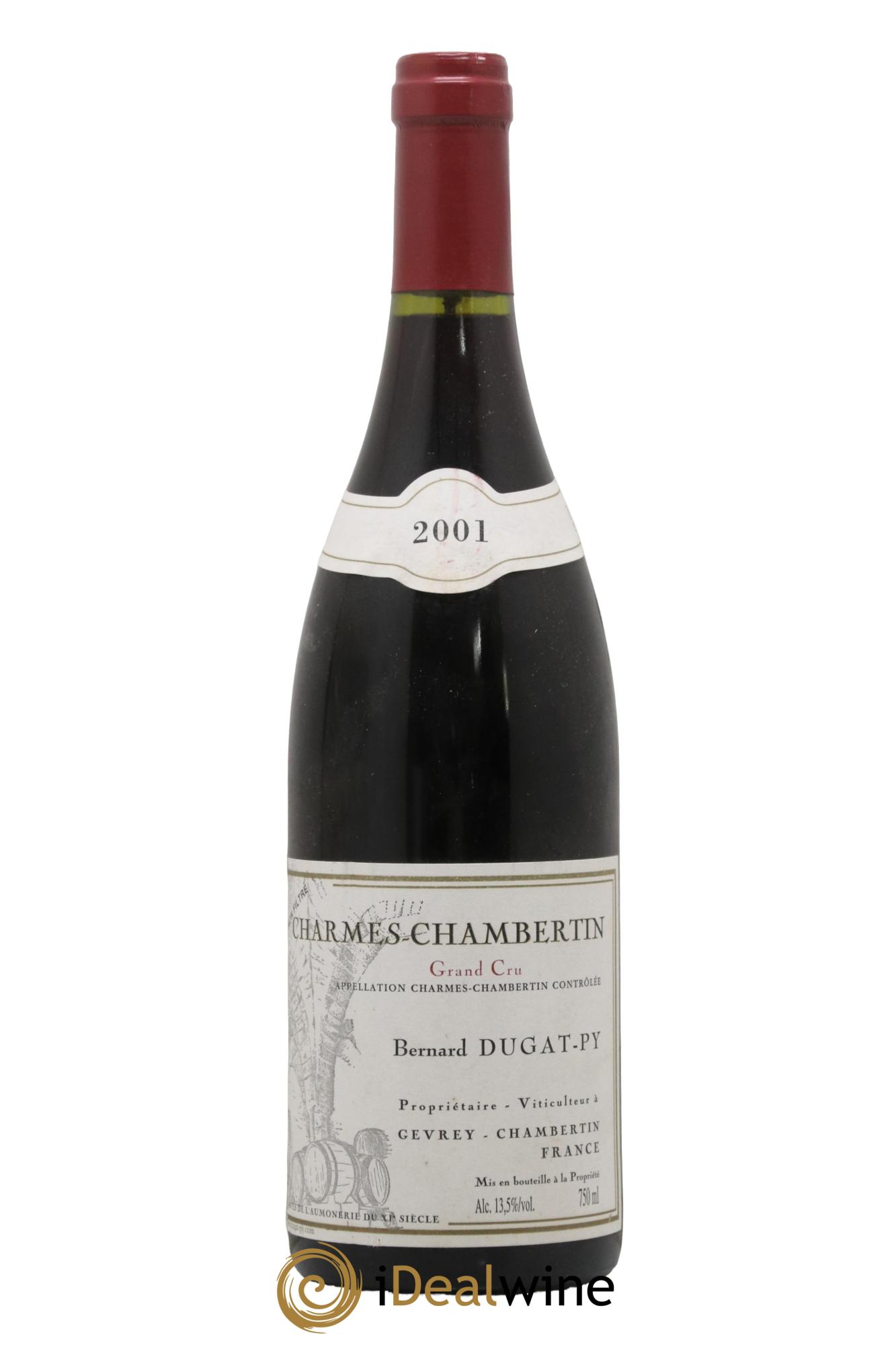 Charmes-Chambertin Grand Cru Dugat-Py 2001 - Lot of 1 bottle - 0