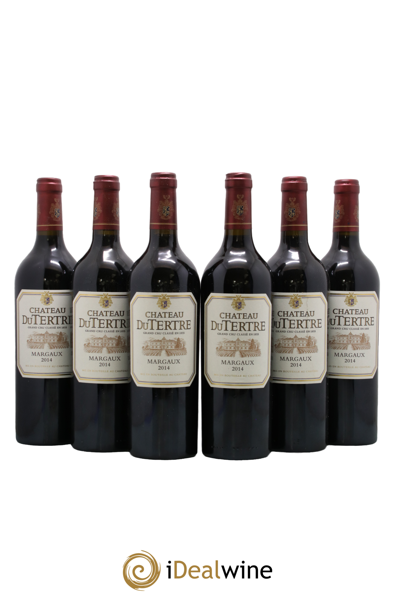 Château du Tertre 5ème Grand Cru Classé 2014 - Lot of 6 bottles - 0