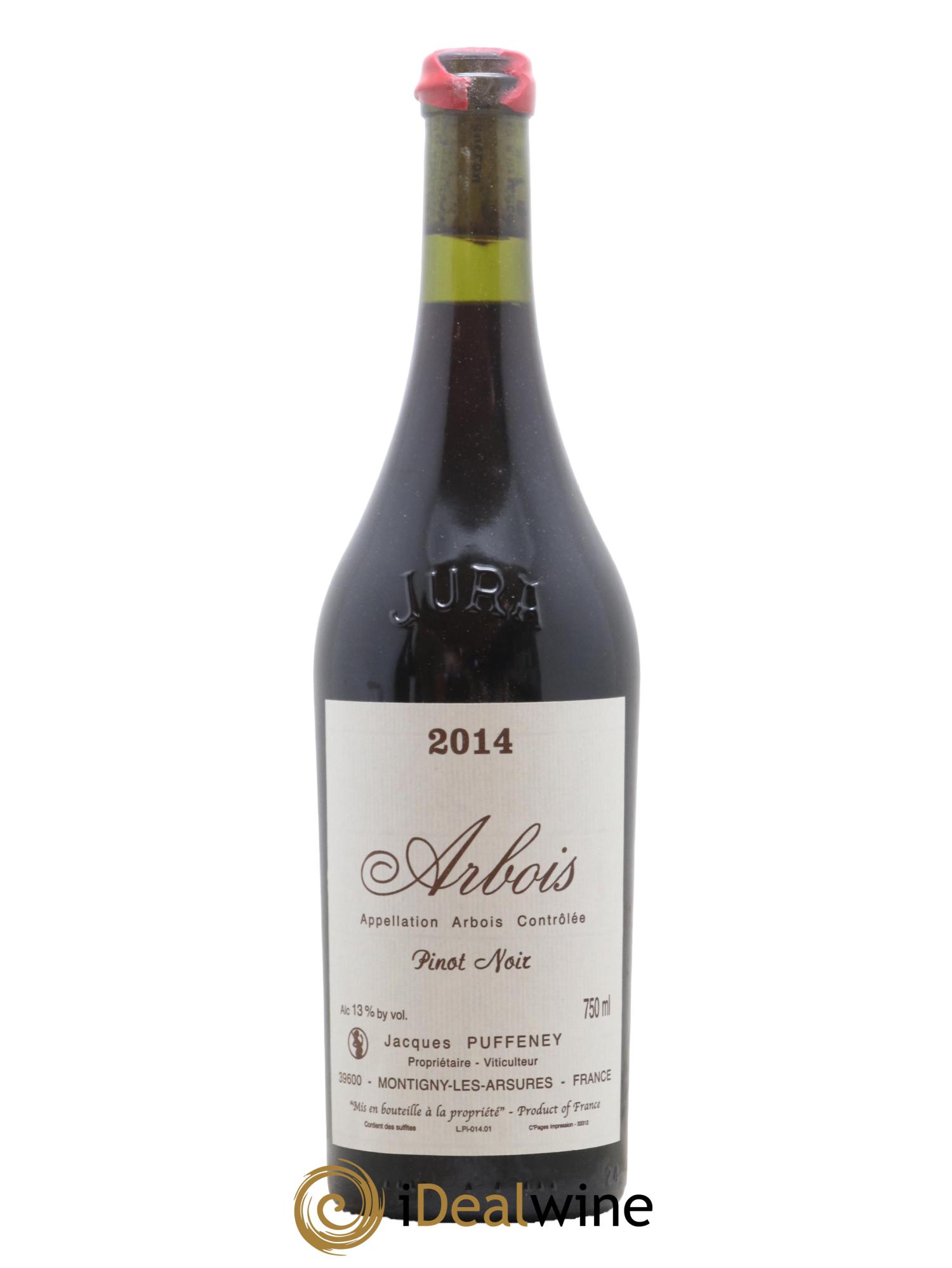 Arbois Pinot Noir Jacques Puffeney 2014 - Lotto di 1 bottiglia - 0