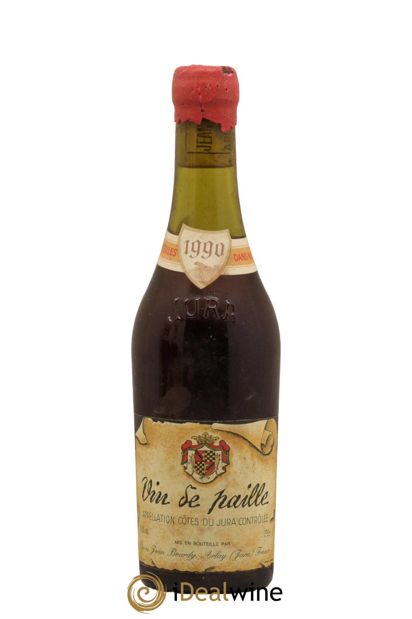 Côtes du Jura Vin de Paille Jean Bourdy 1990 - Lotto di 1 mezza bottiglia - 0
