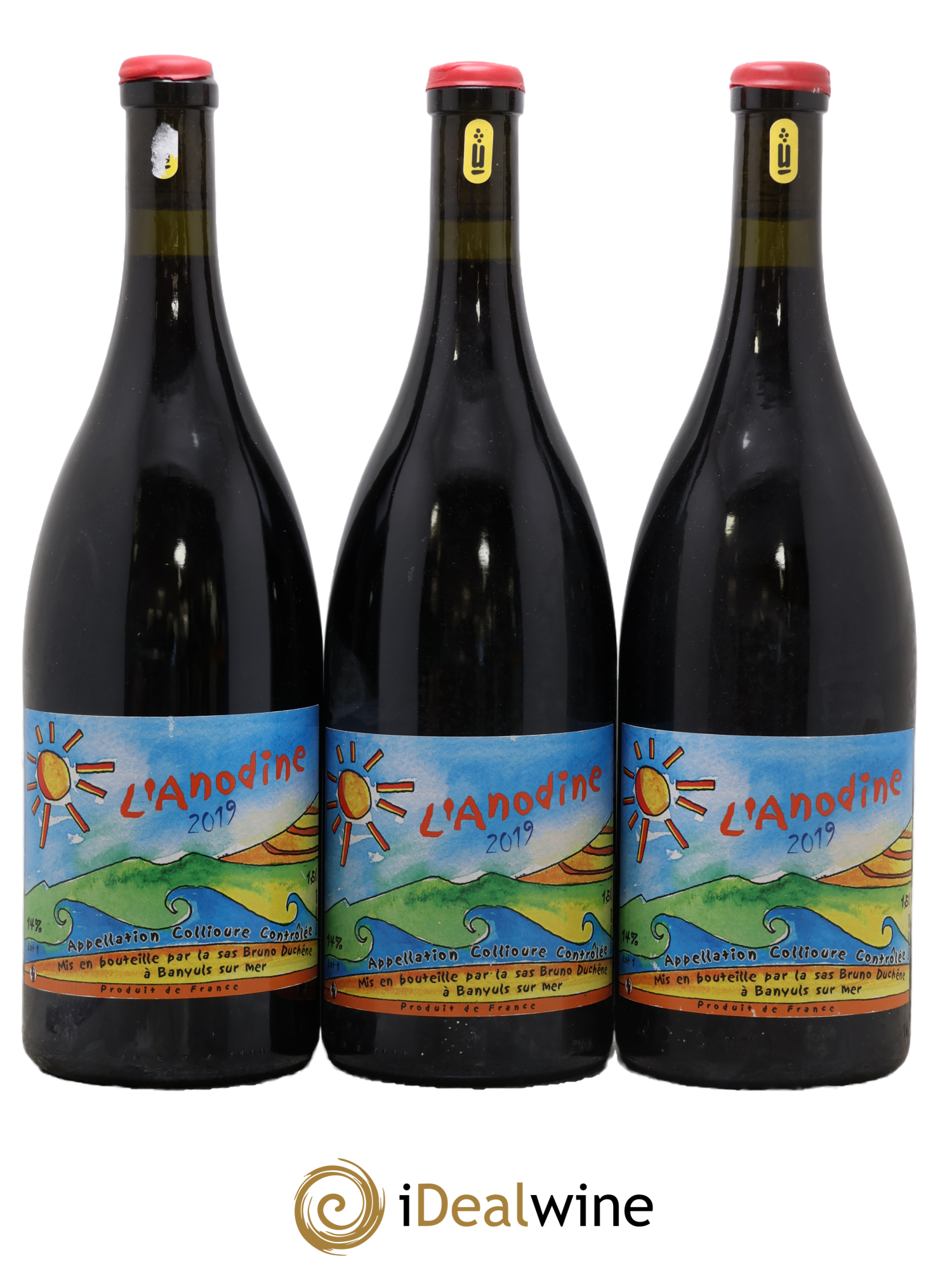 Collioure L'Anodine Bruno Duchêne 2019 - Lot of 3 magnums - 0