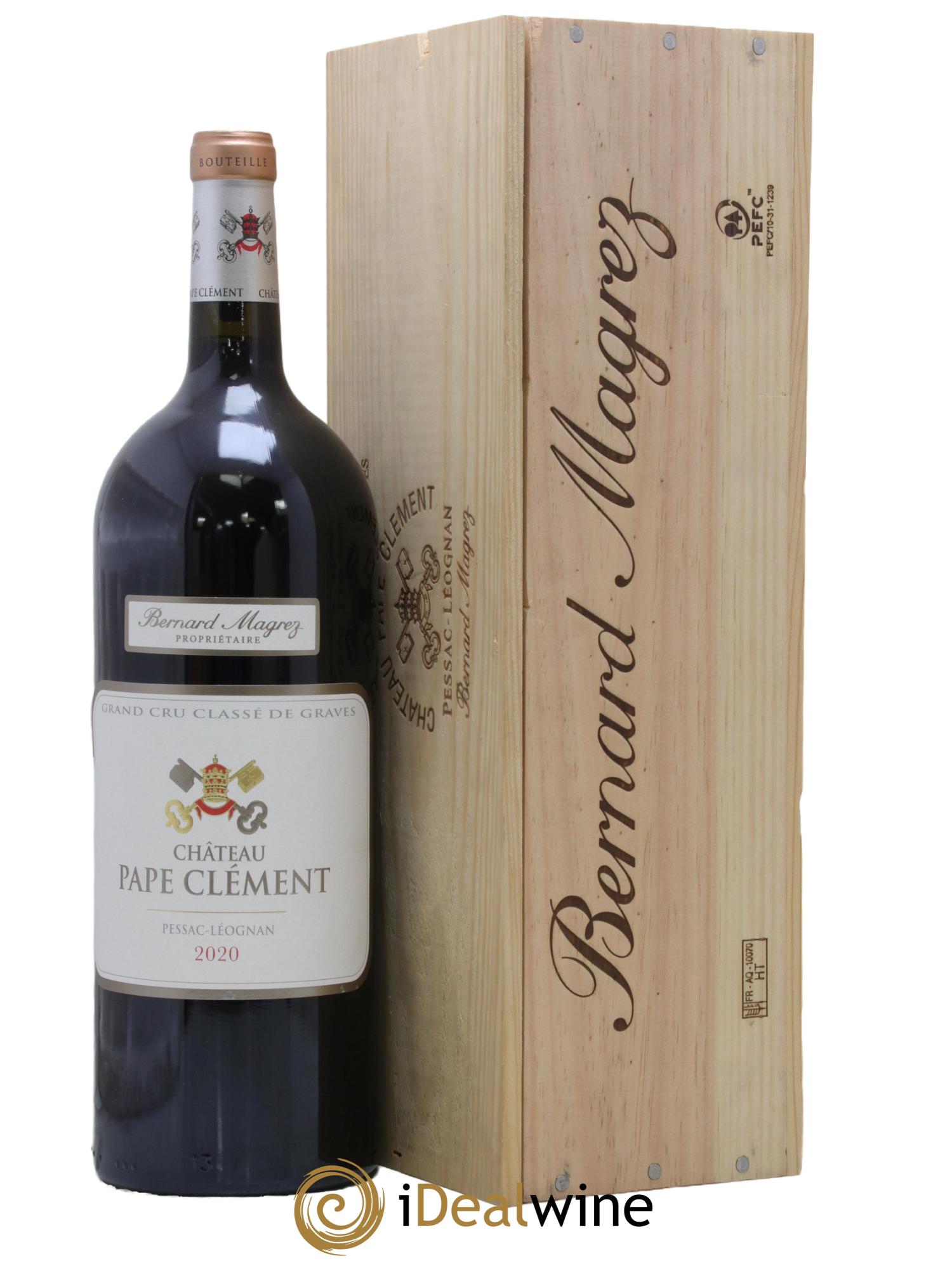 Château Pape Clément Cru Classé de Graves 2020 - Lot de 1 magnum - 0