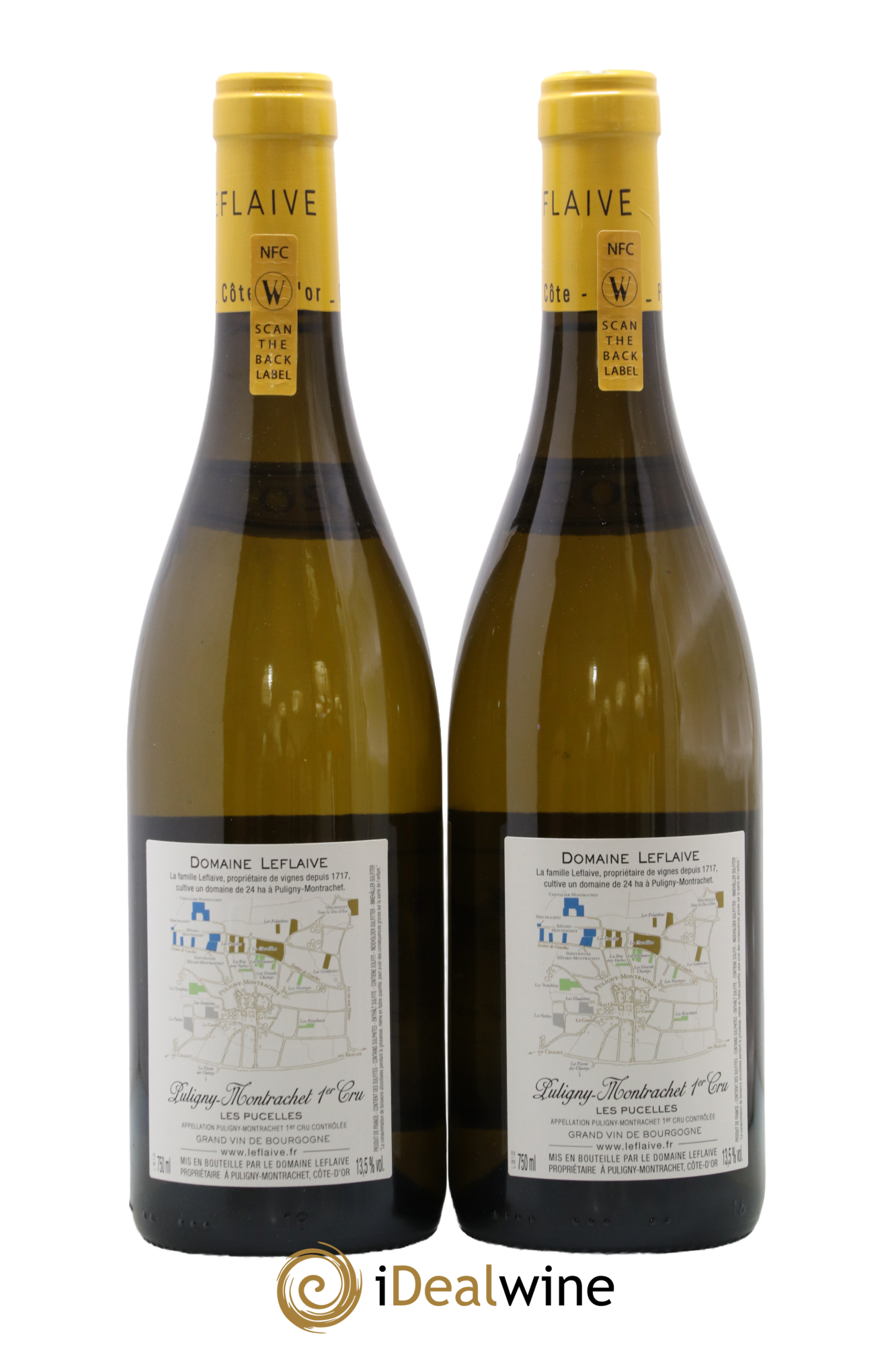 Puligny-Montrachet 1er Cru Les Pucelles Leflaive (Domaine) 2020 - Lot de 2 bouteilles - 1