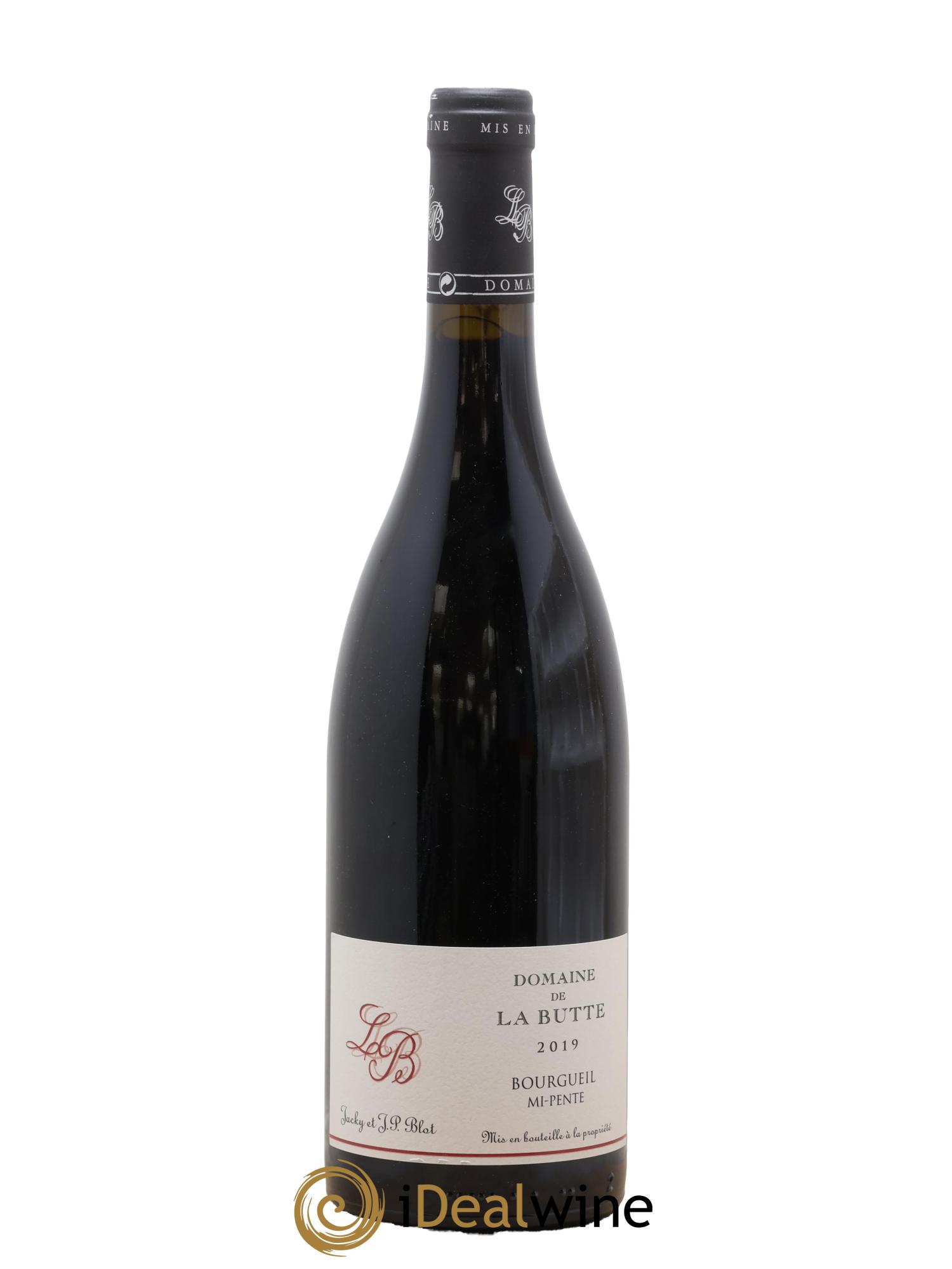 Bourgueil Mi-Pente Domaine de La Butte - Jacky Blot 2019 - Lot de 1 bouteille - 0