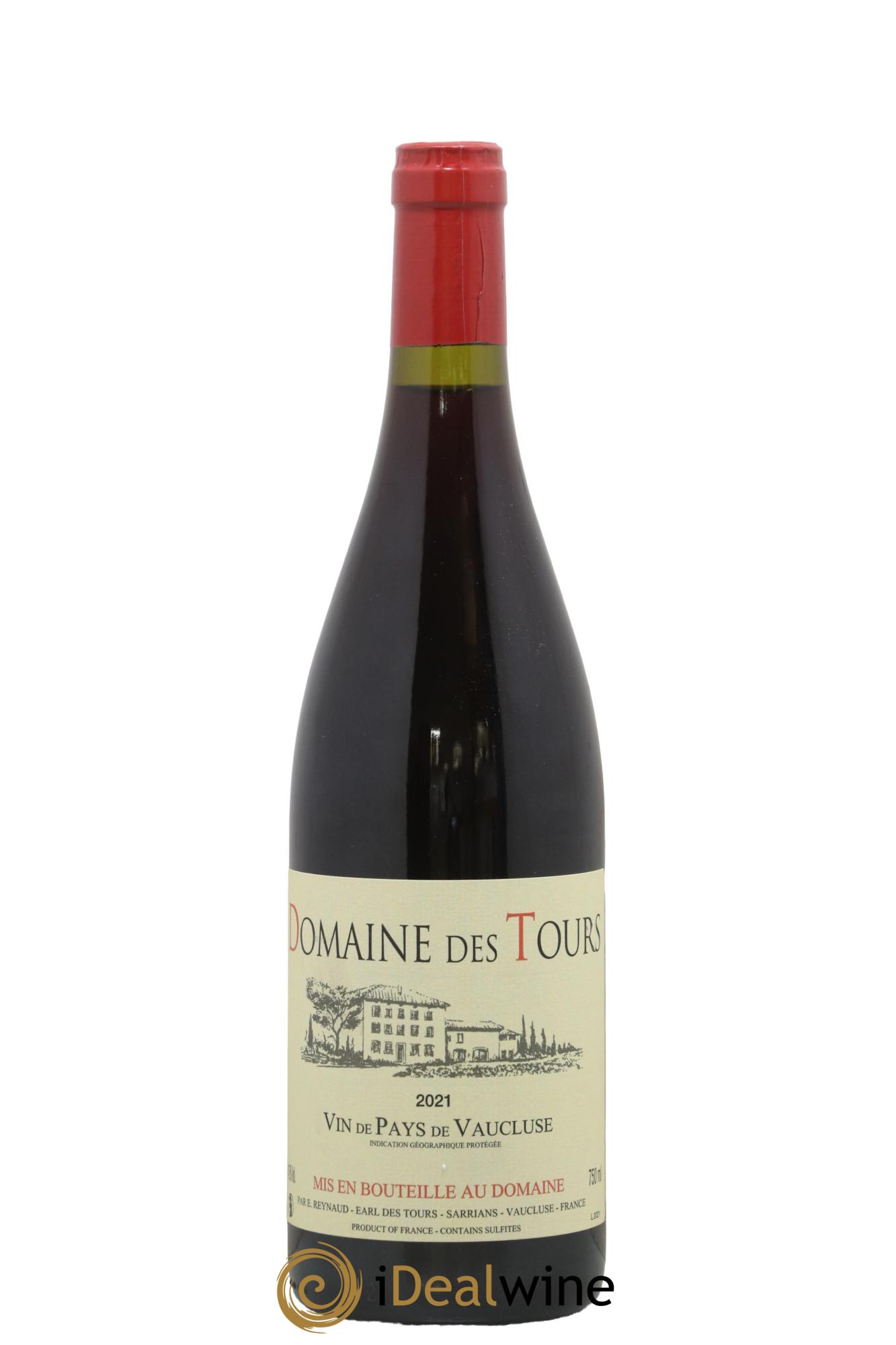 Vaucluse (Vin de Pays de Vaucluse) Domaine des Tours Emmanuel Reynaud 2021 - Lotto di 1 bottiglia - 0