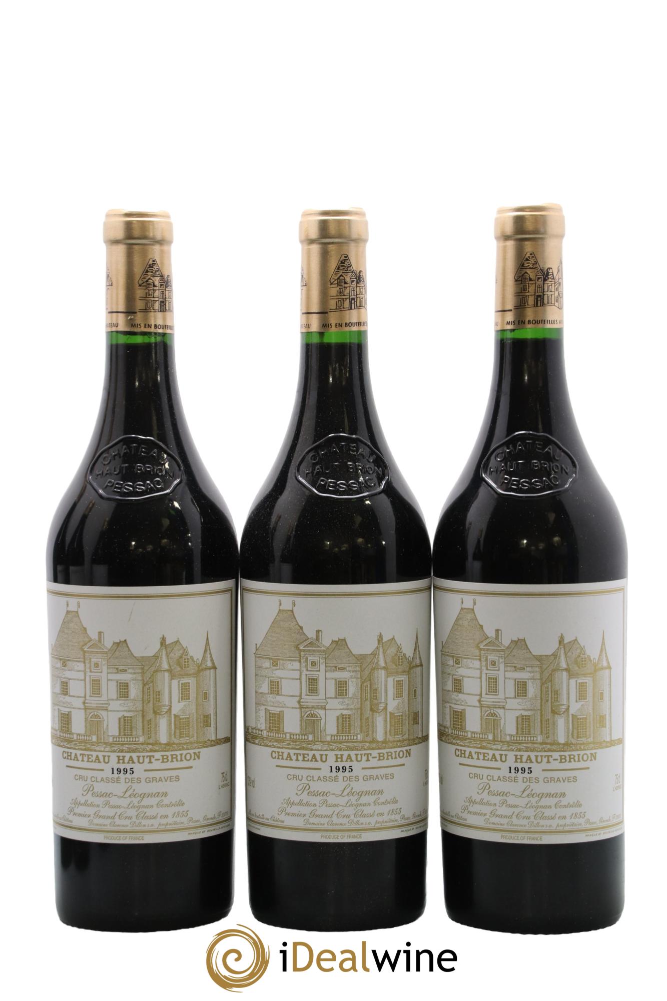 Château Haut Brion 1er Grand Cru Classé 1995 - Posten von 6 Flaschen - 1
