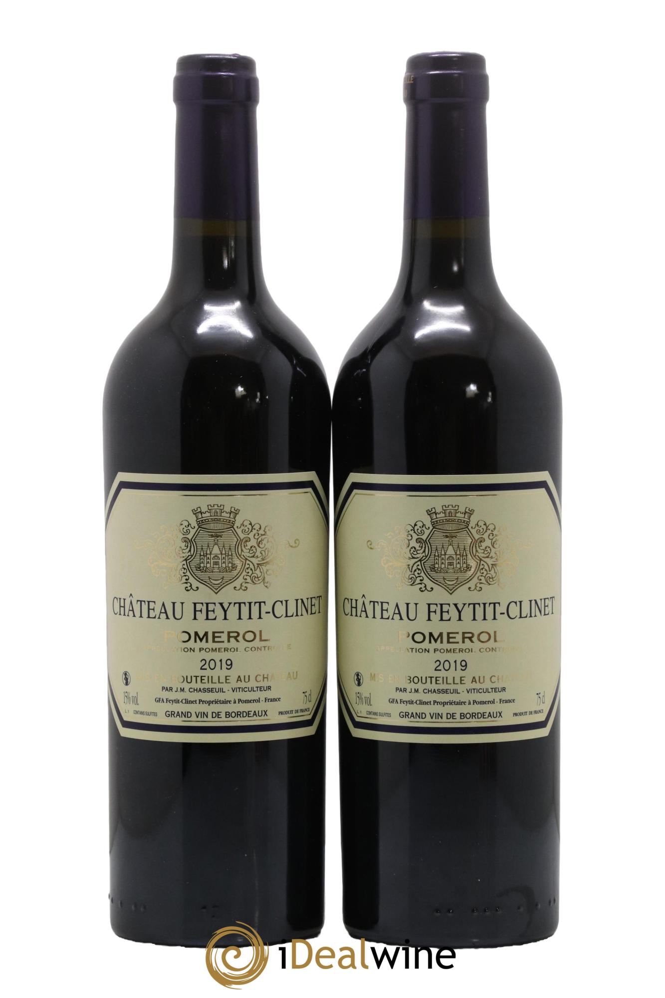 Château Feytit-Clinet 2019 - Posten von 2 Flaschen - 0