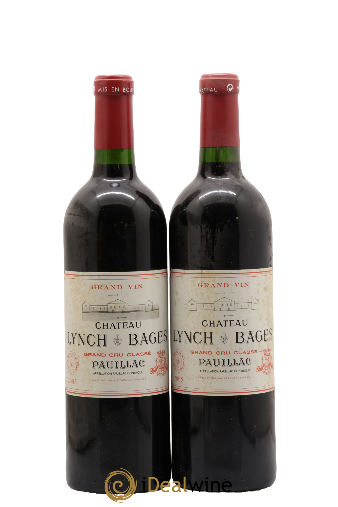 Château Lynch Bages 5ème Grand Cru Classé 2005 - Lot of 2 bottles - 0