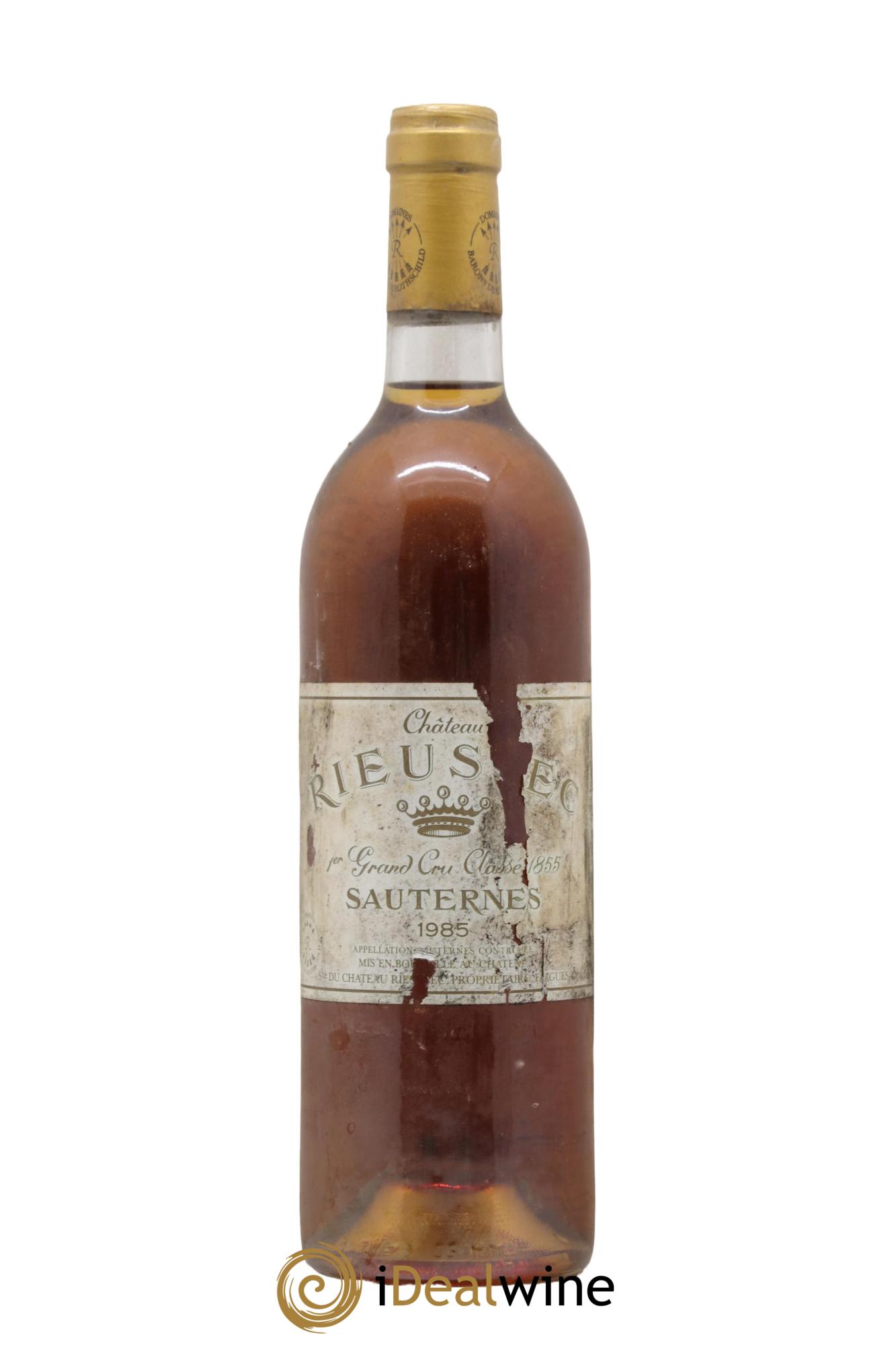 Château Rieussec 1er Grand Cru Classé 1985 - Posten von 1 Flasche - 0