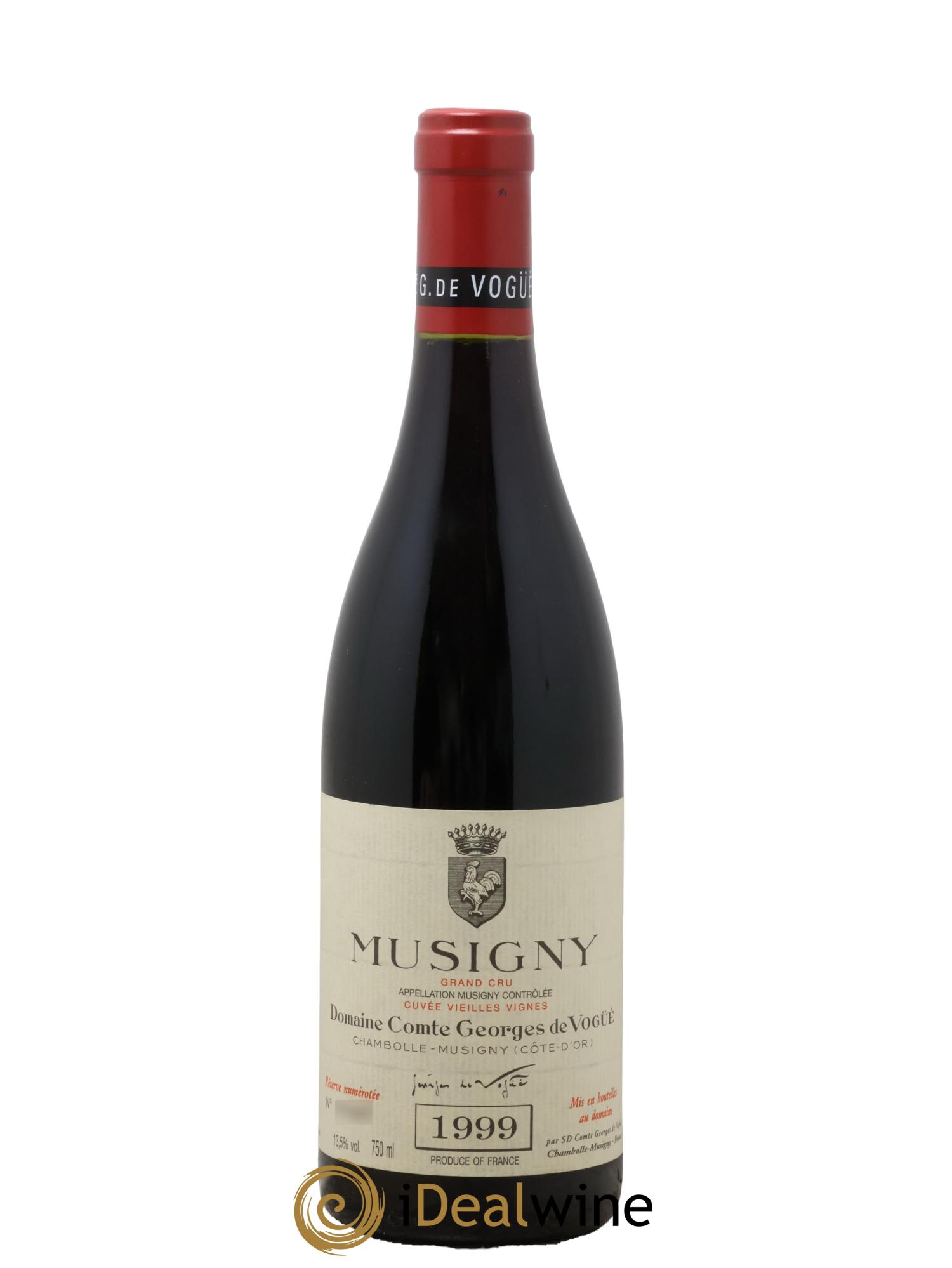 Musigny Grand Cru Cuvée Vieilles Vignes Comte Georges de Vogüé 1999 - Posten von 1 Flasche - 0