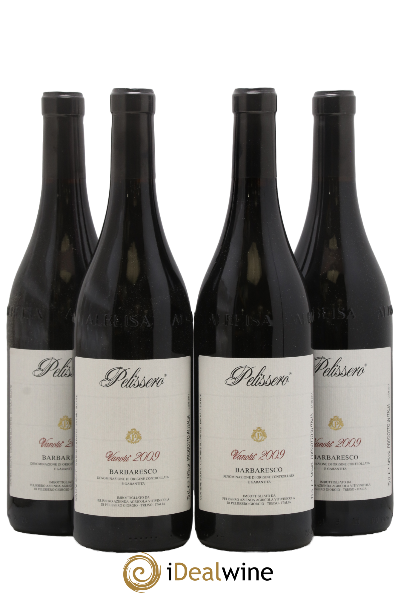 Barbaresco DOCG Vanotu Pelissero 2009 - Lot de 4 bouteilles - 0