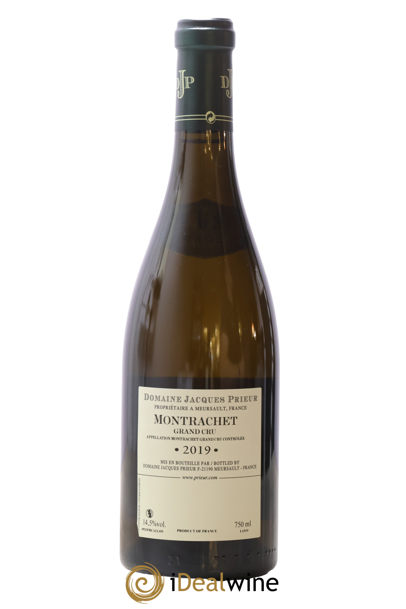 Montrachet Grand Cru Jacques Prieur (Domaine) 2019 - Lot de 1 bouteille - 1