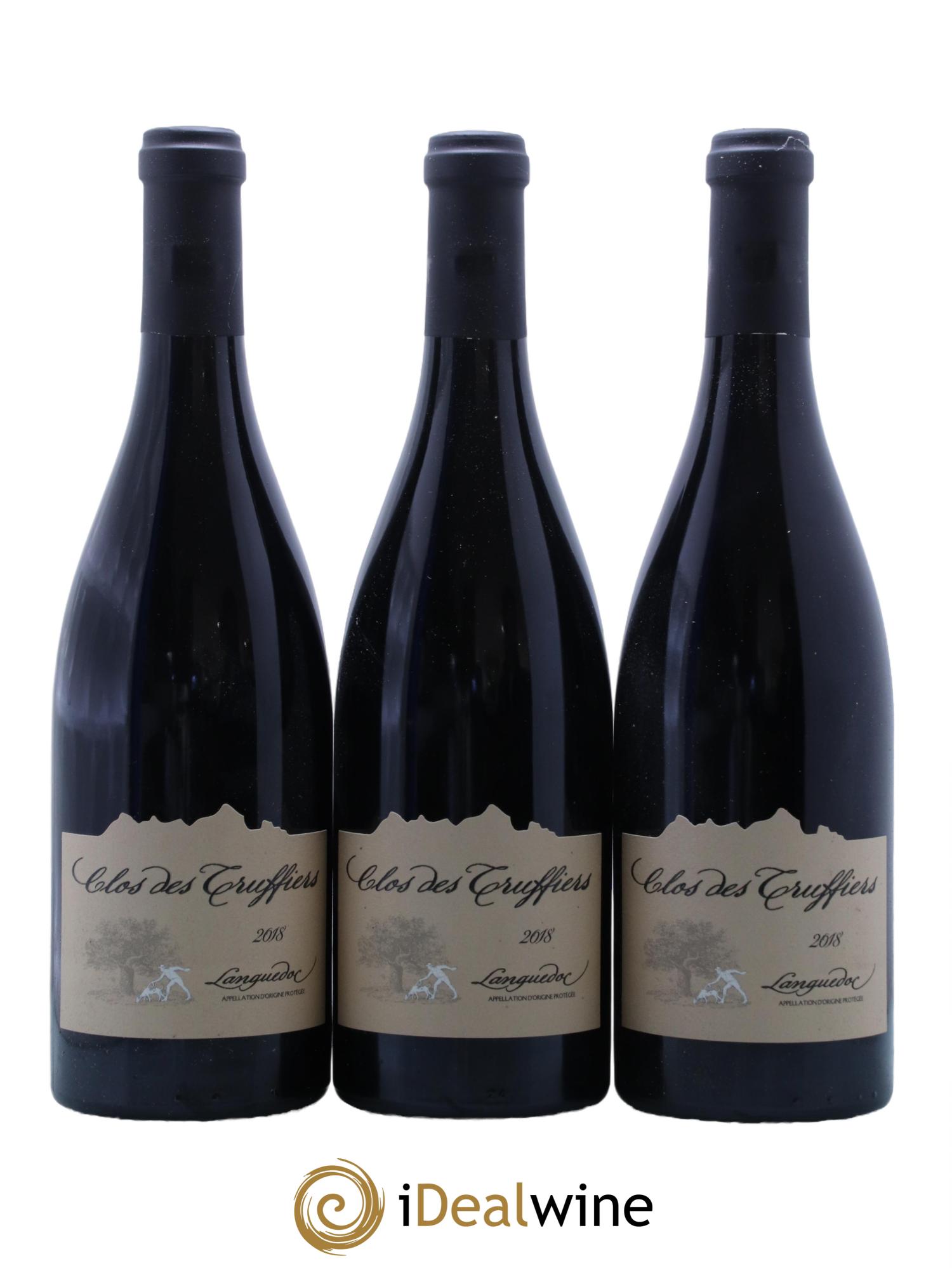 La Clape Château de La Négly Clos des Truffiers Jean Paux-Rosset 2018 - Lot de 3 bouteilles - 0