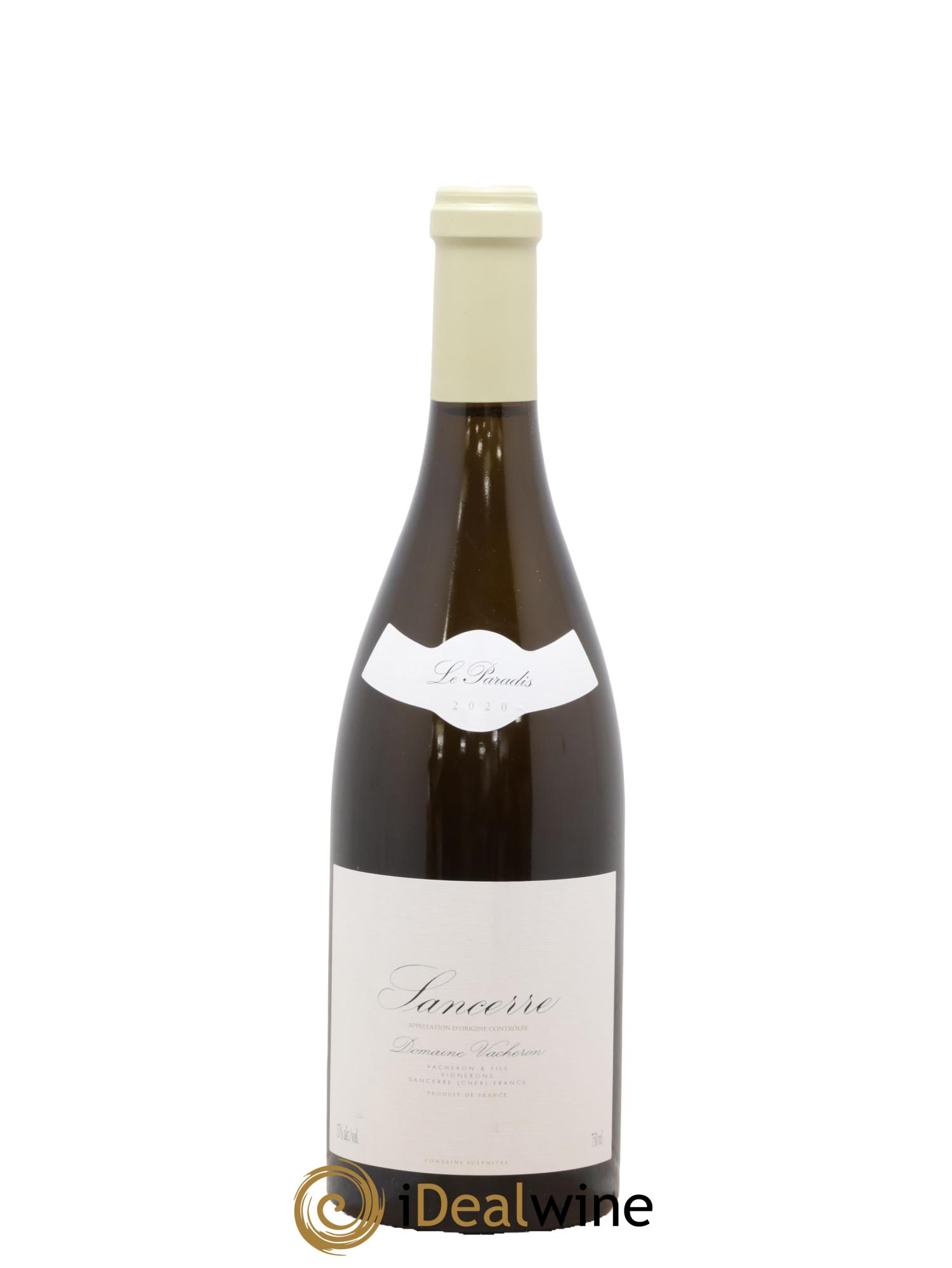 Sancerre Le Paradis Domaine Vacheron et Fils 2020 - Lot de 1 bouteille - 0