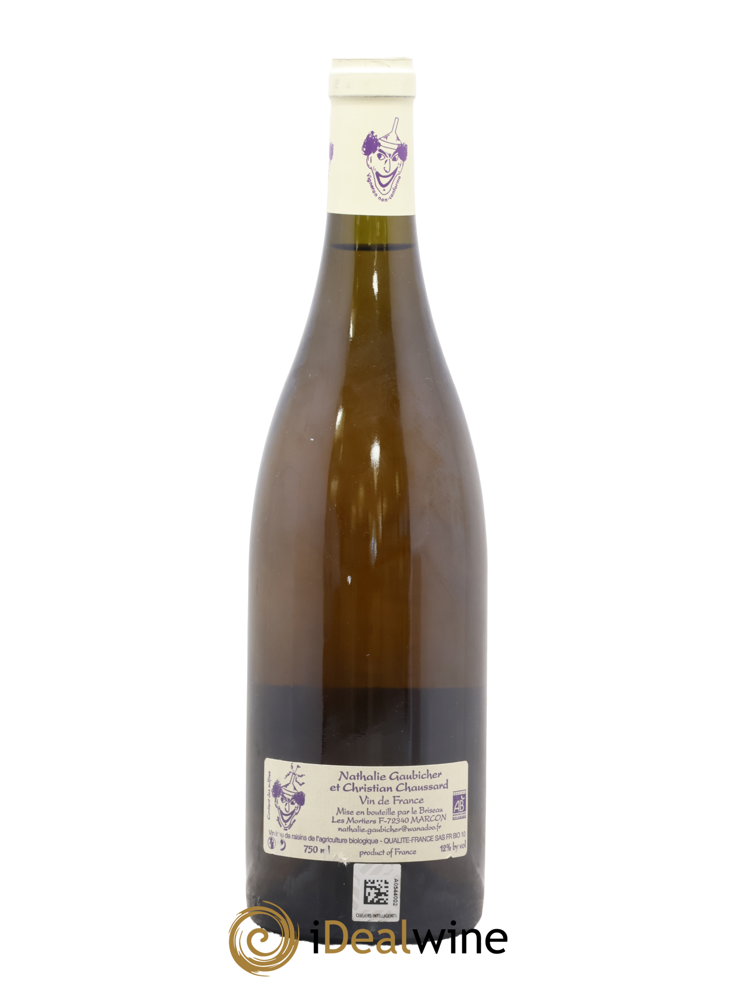 Vin de France Kharaktêr Nathalie et Christian Chaussard 2011 - Lot de 1 bouteille - 1