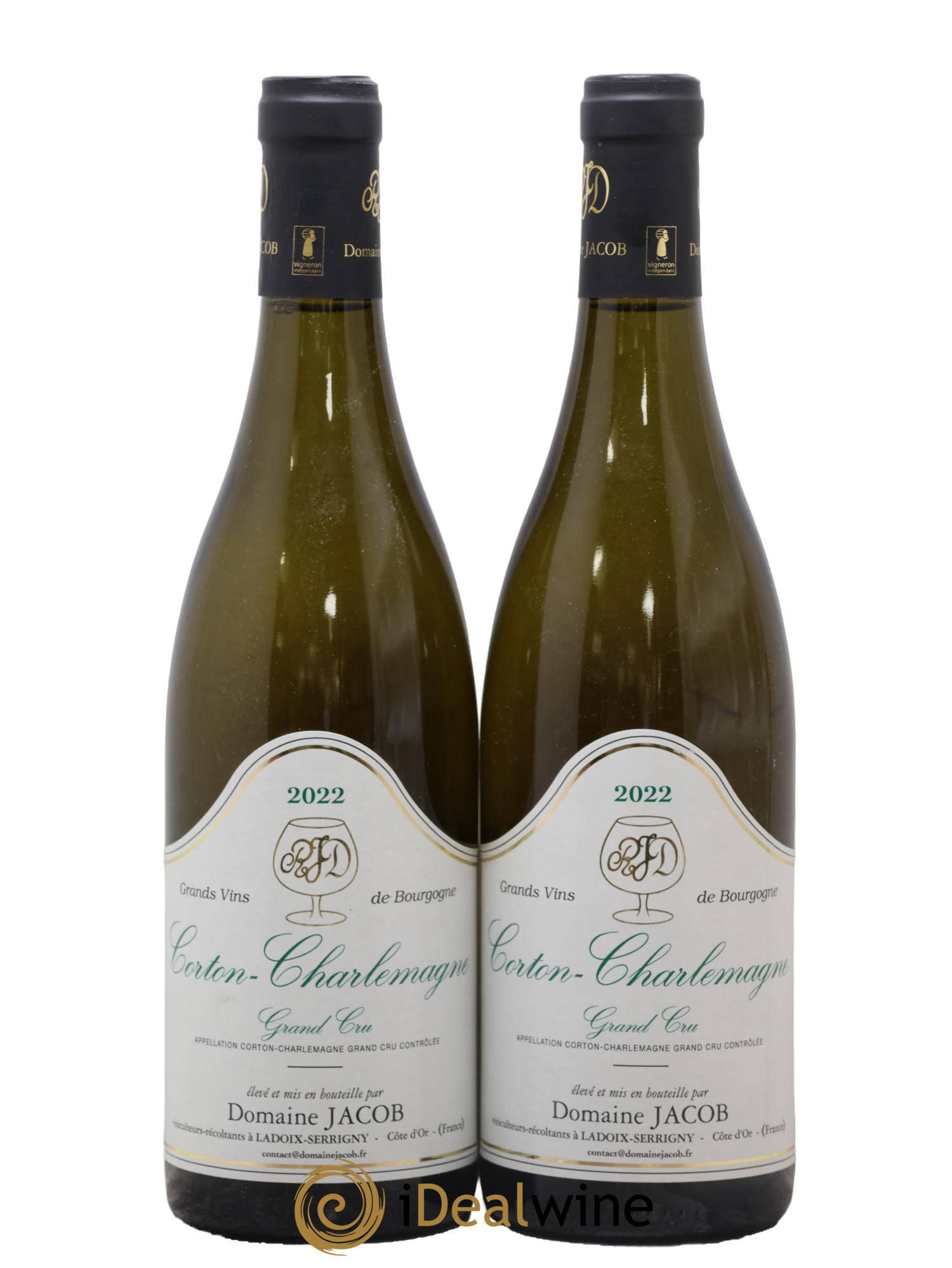 Corton-Charlemagne Grand Cru Jacob (Domaine) 2022 - Lotto di 2 bottiglie - 0