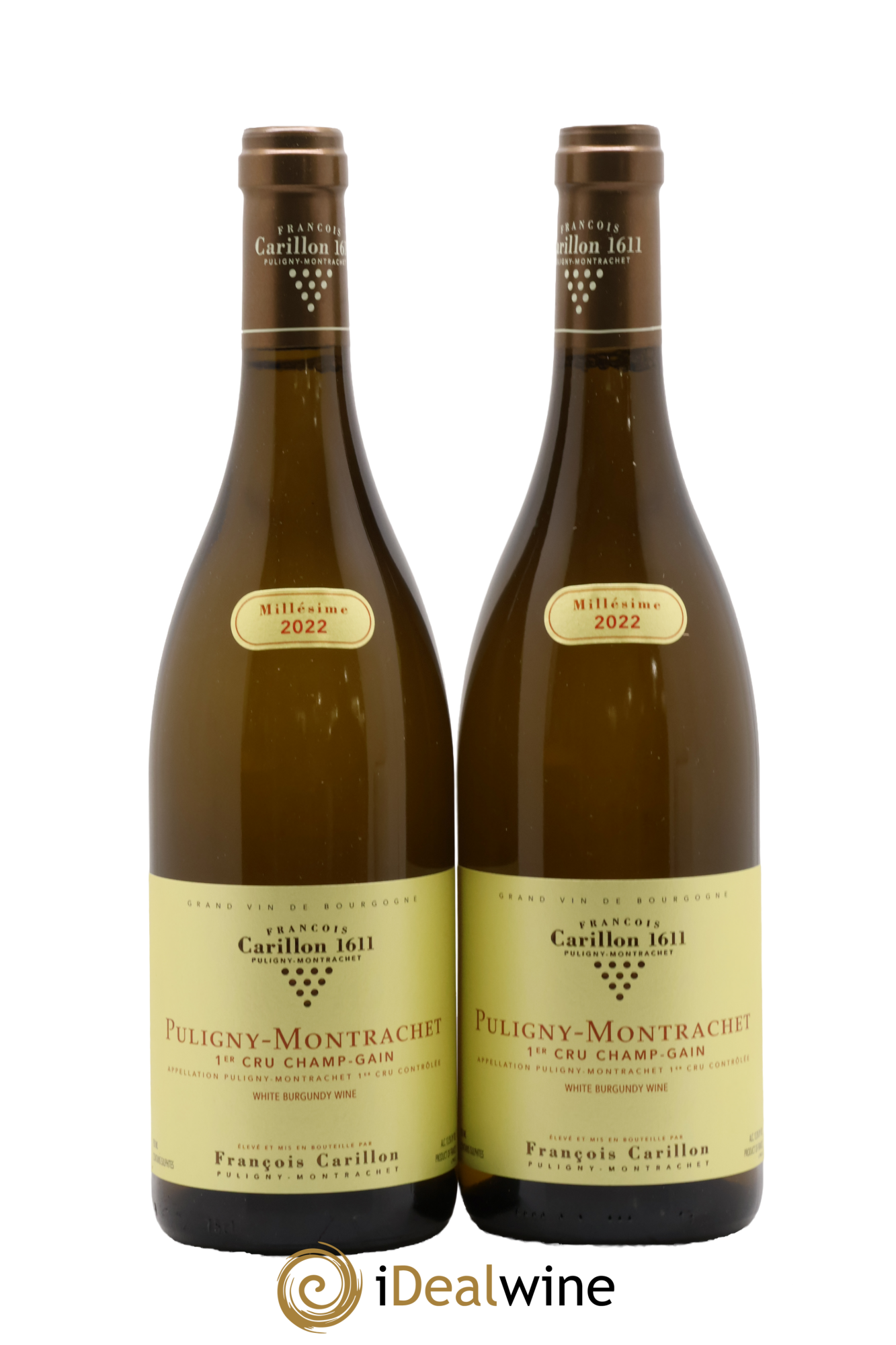 Puligny-Montrachet 1er Cru Champ-Gain François Carillon 2022 - Posten von 2 Flaschen - 0