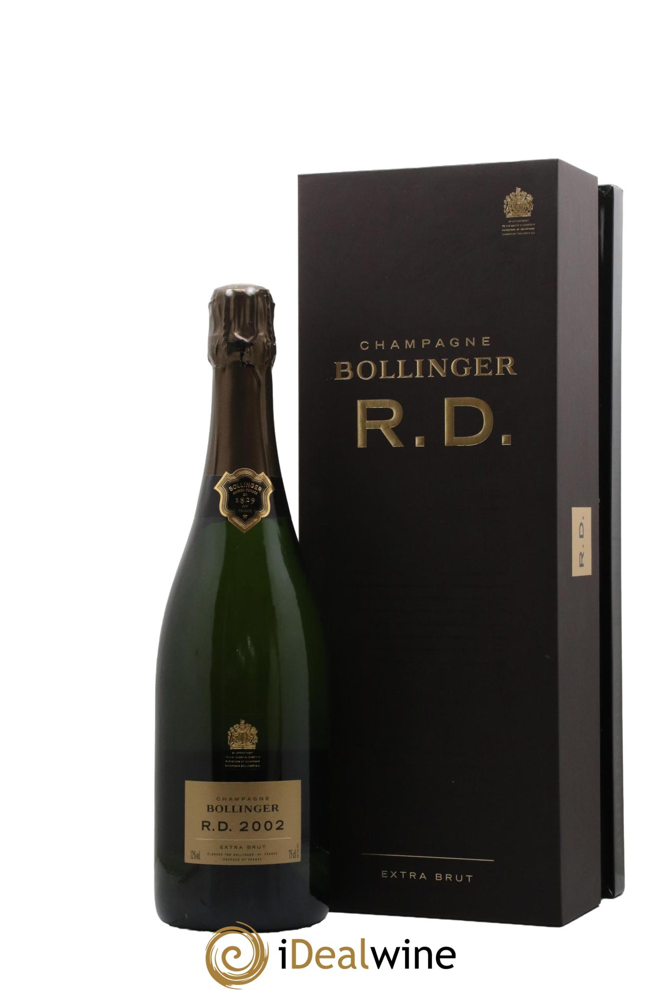 R.D. Extra-Brut Bollinger 2002 - Lot de 1 bouteille - 0
