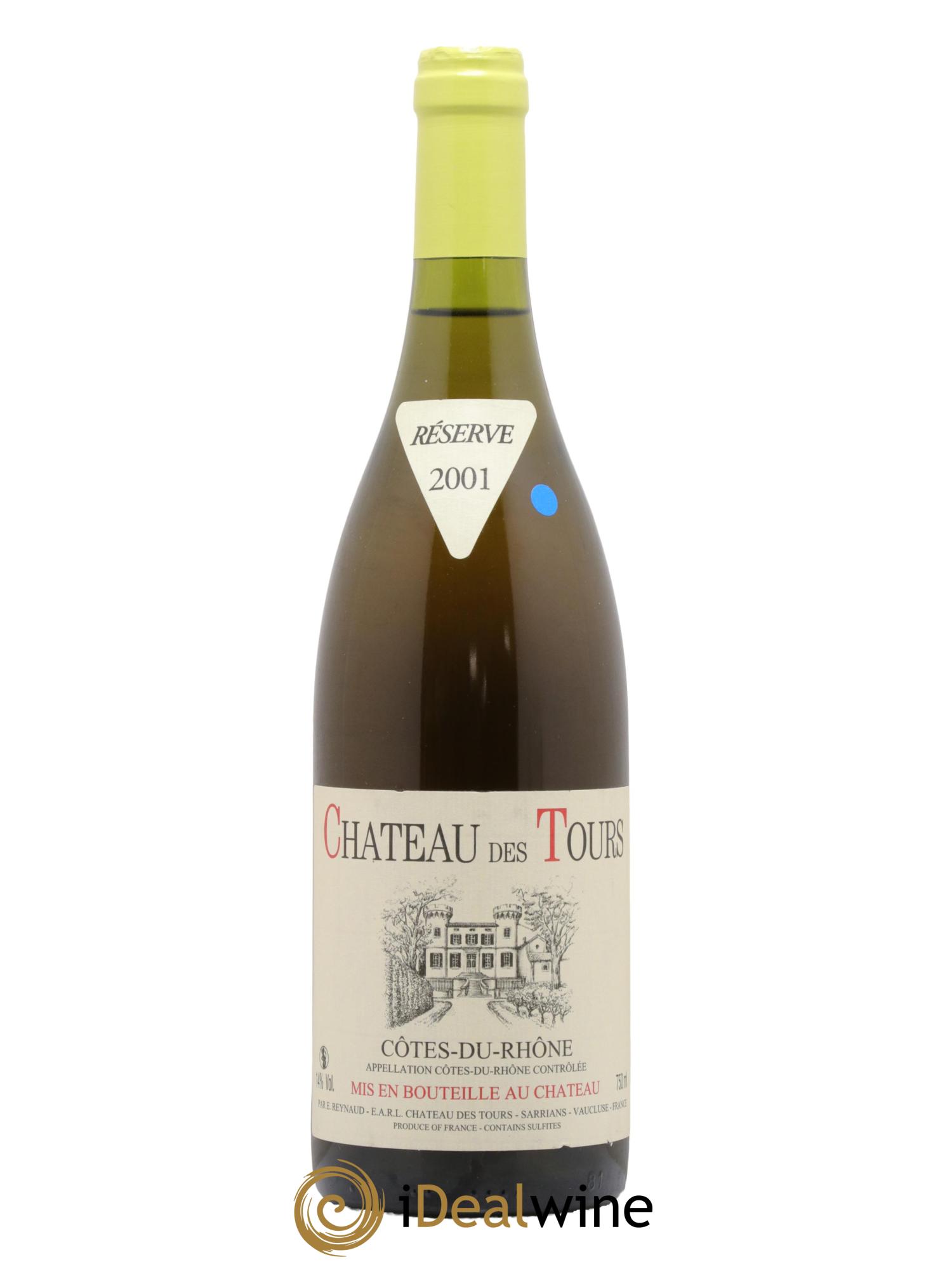 Côtes-du-Rhône Château des Tours Emmanuel Reynaud 2001 - Lot of 1 bottle - 0