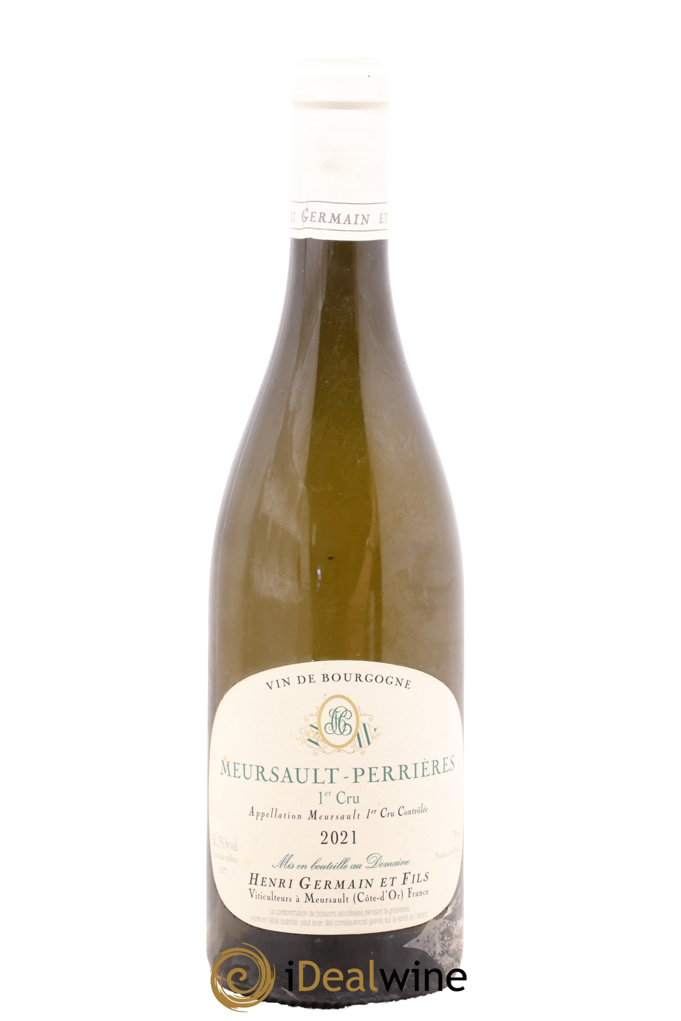Meursault 1er Cru Perrières Henri Germain 2021 - Lot de 1 bouteille - 0