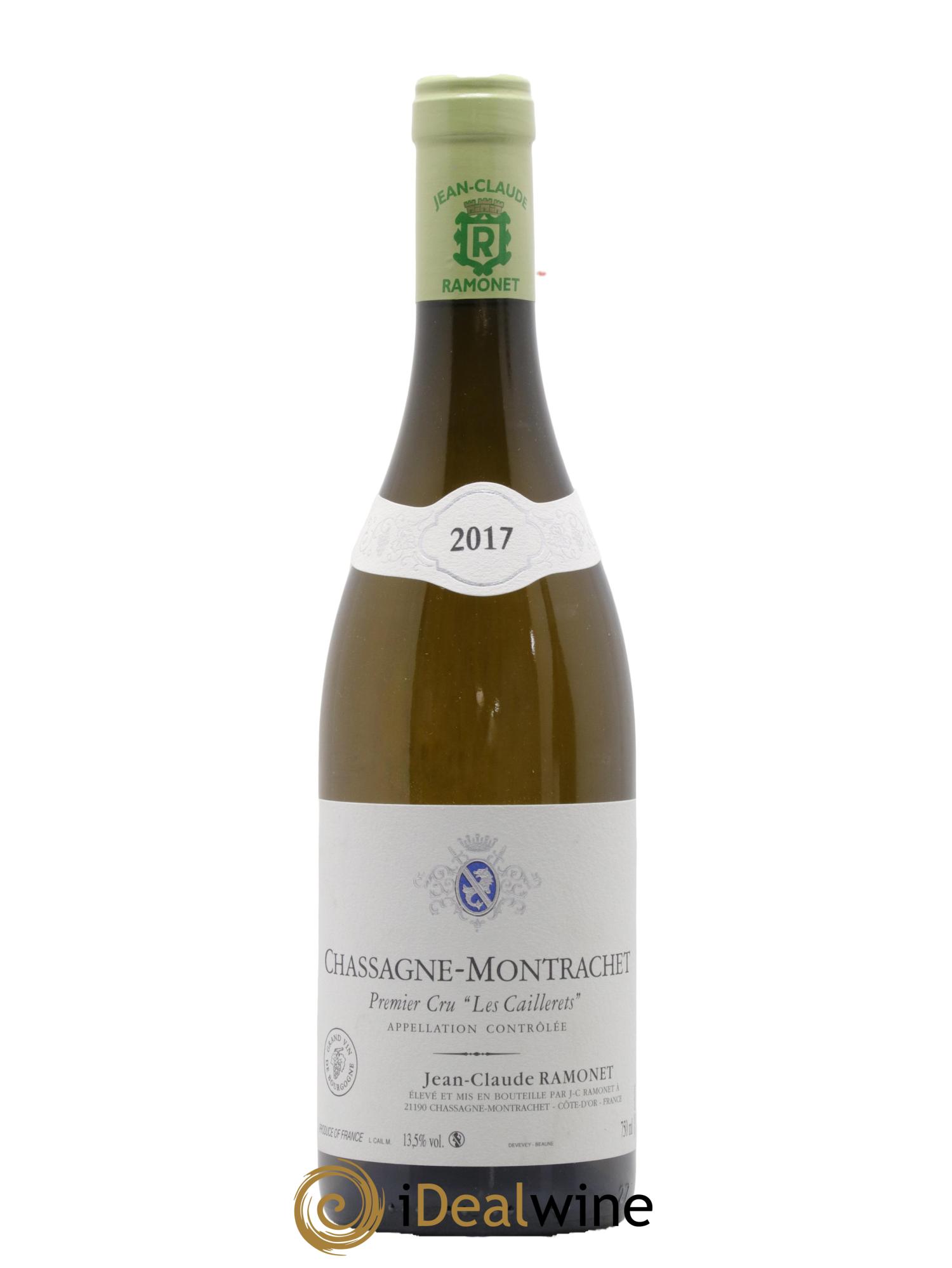 Chassagne-Montrachet 1er Cru Les Caillerets Ramonet (Domaine) 2017 - Lot de 1 bouteille - 0