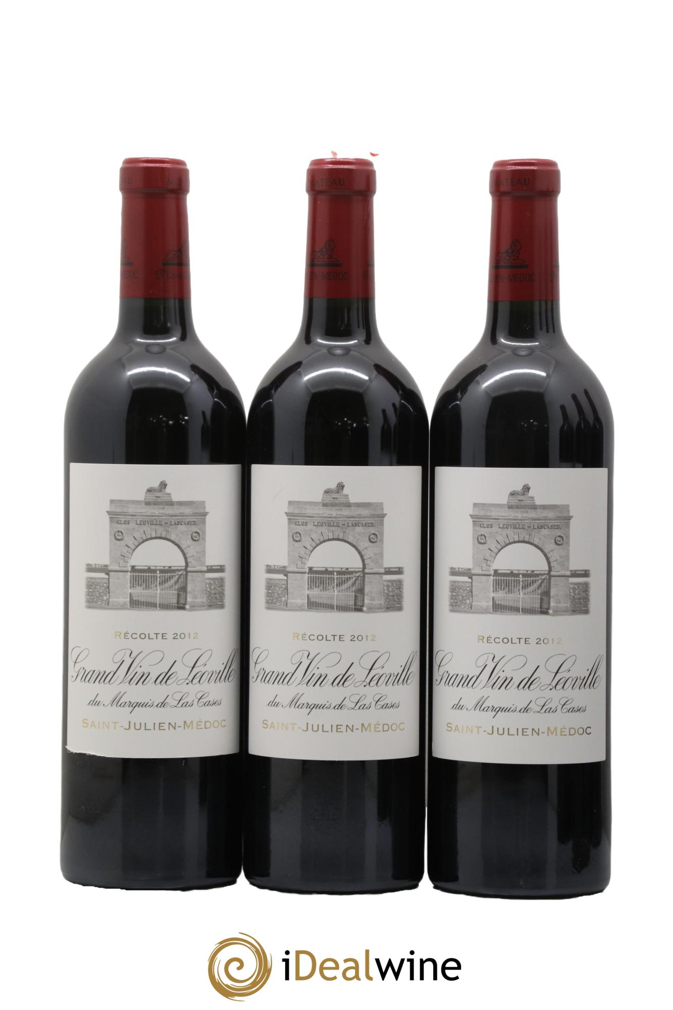 Château Léoville Las Cases 2ème Grand Cru Classé 2012 - Lotto di 6 bottiglie - 1