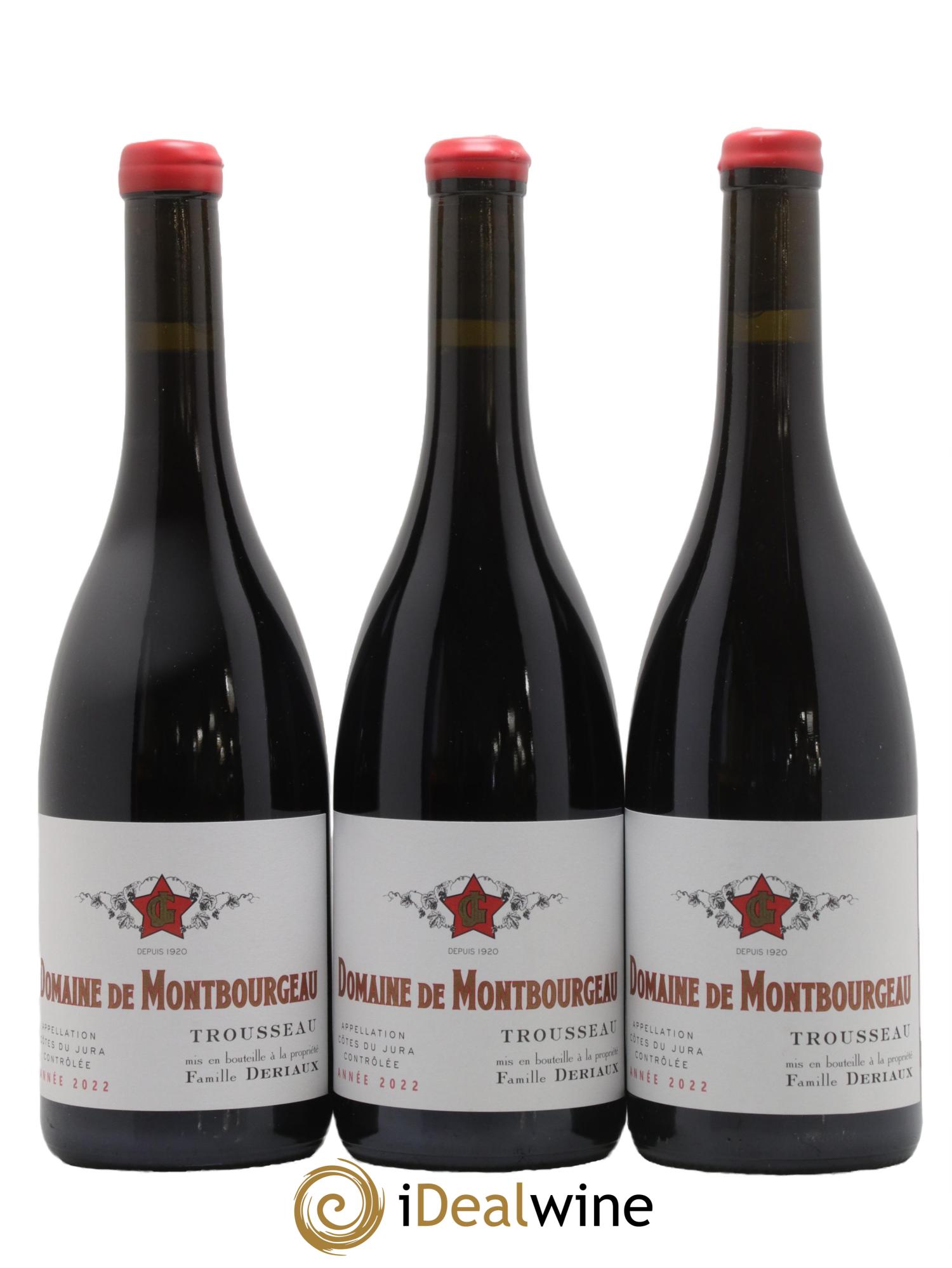 Côtes du Jura Trousseau Domaine de Montbourgeau 2022 - Posten von 3 Flaschen - 0