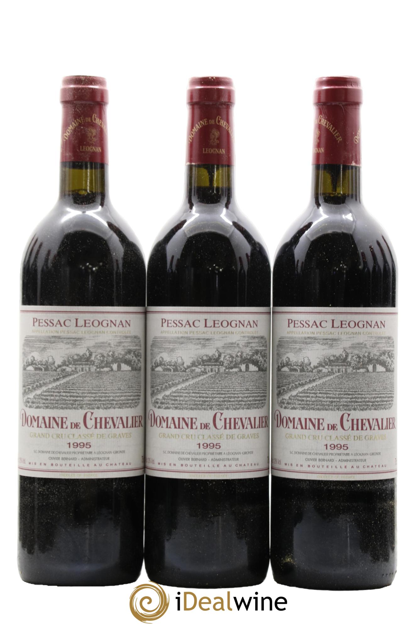 Domaine de Chevalier Cru Classé de Graves 1995 - Lot de 12 bouteilles - 1
