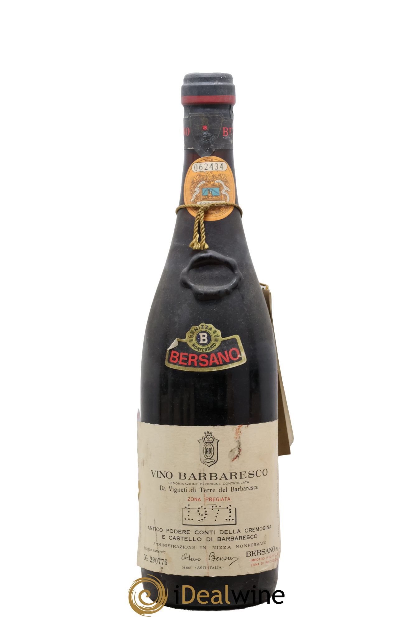 Barbaresco DOCG Bersano 1971 - Lot de 1 bouteille - 0