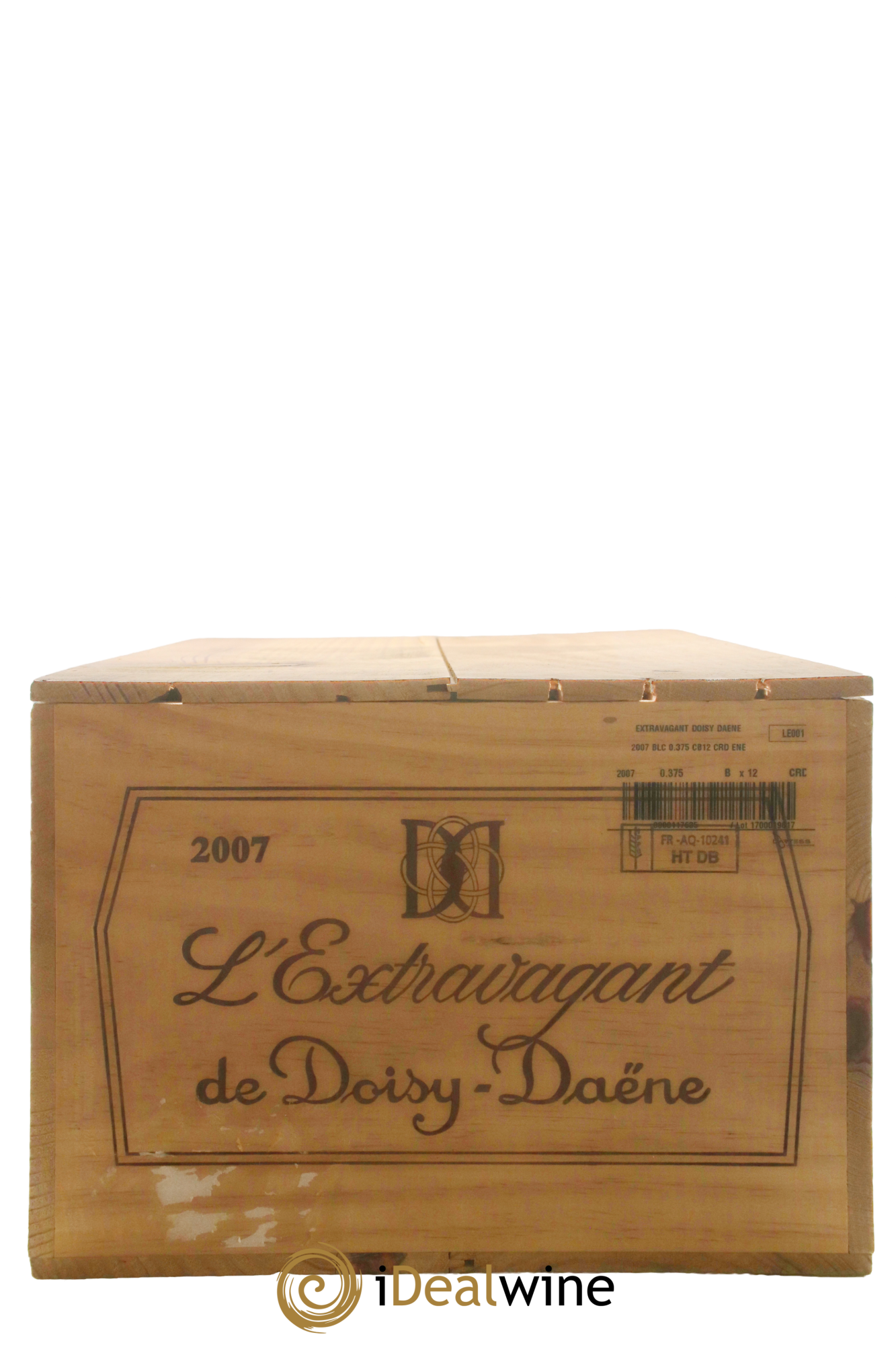 L'Extravagant de Doisy Daëne 2007 - Lot de 12 demi bouteilles - 6