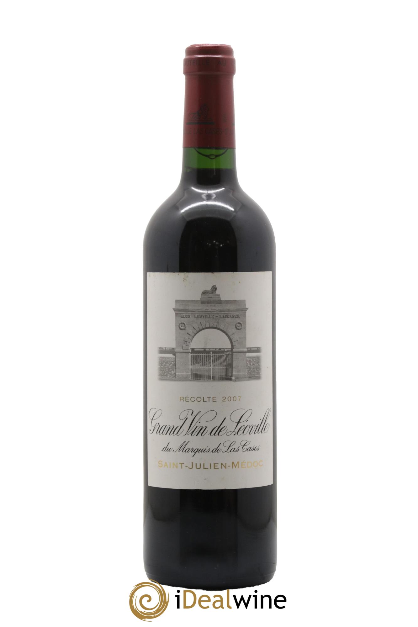 Château Léoville Las Cases 2ème Grand Cru Classé 2007 - Lot de 1 bouteille - 0