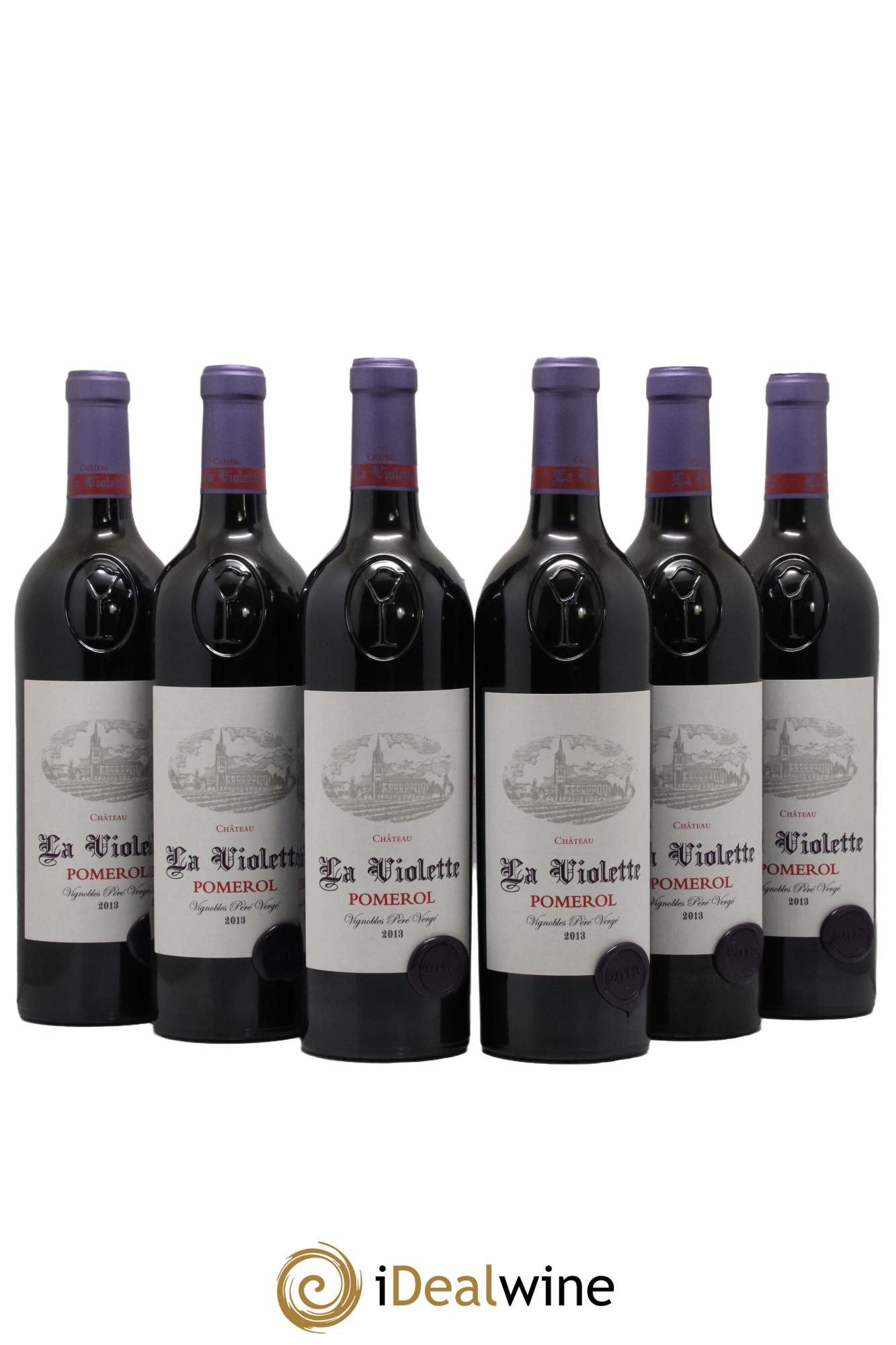 Château la Violette  2013 - Lotto di 6 bottiglie - 0