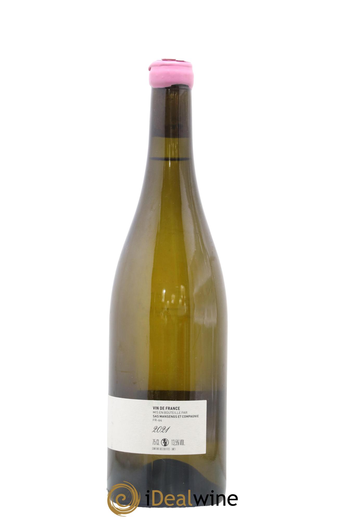 Vin de France Mansengs Jean-Baptiste Semmartin 2021 - Lot of 1 bottle - 1