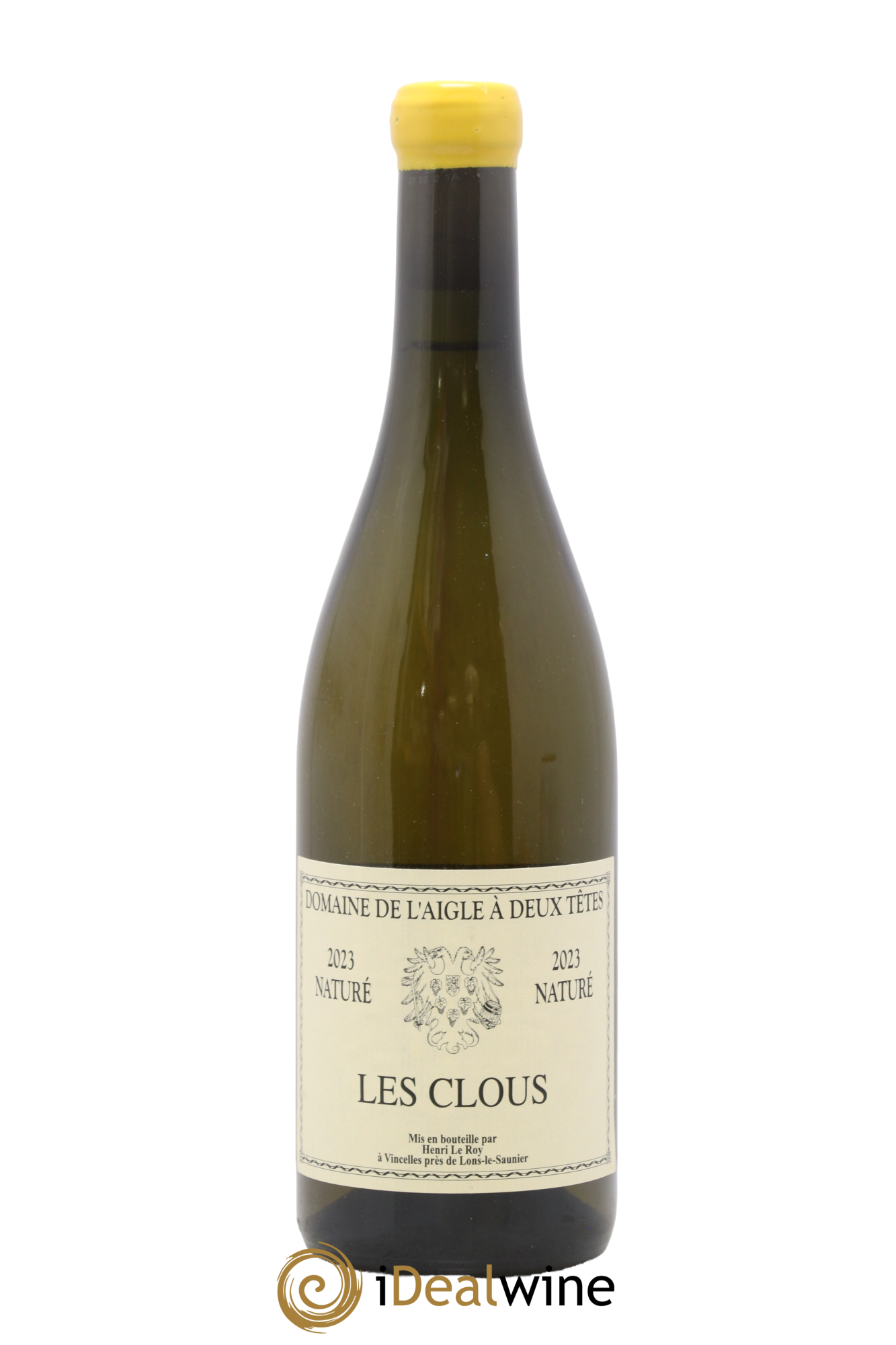 Côtes du Jura Nature Les Clous Domaine L'Aigle À Deux Têtes 2023 - Lot de 1 bouteille - 0