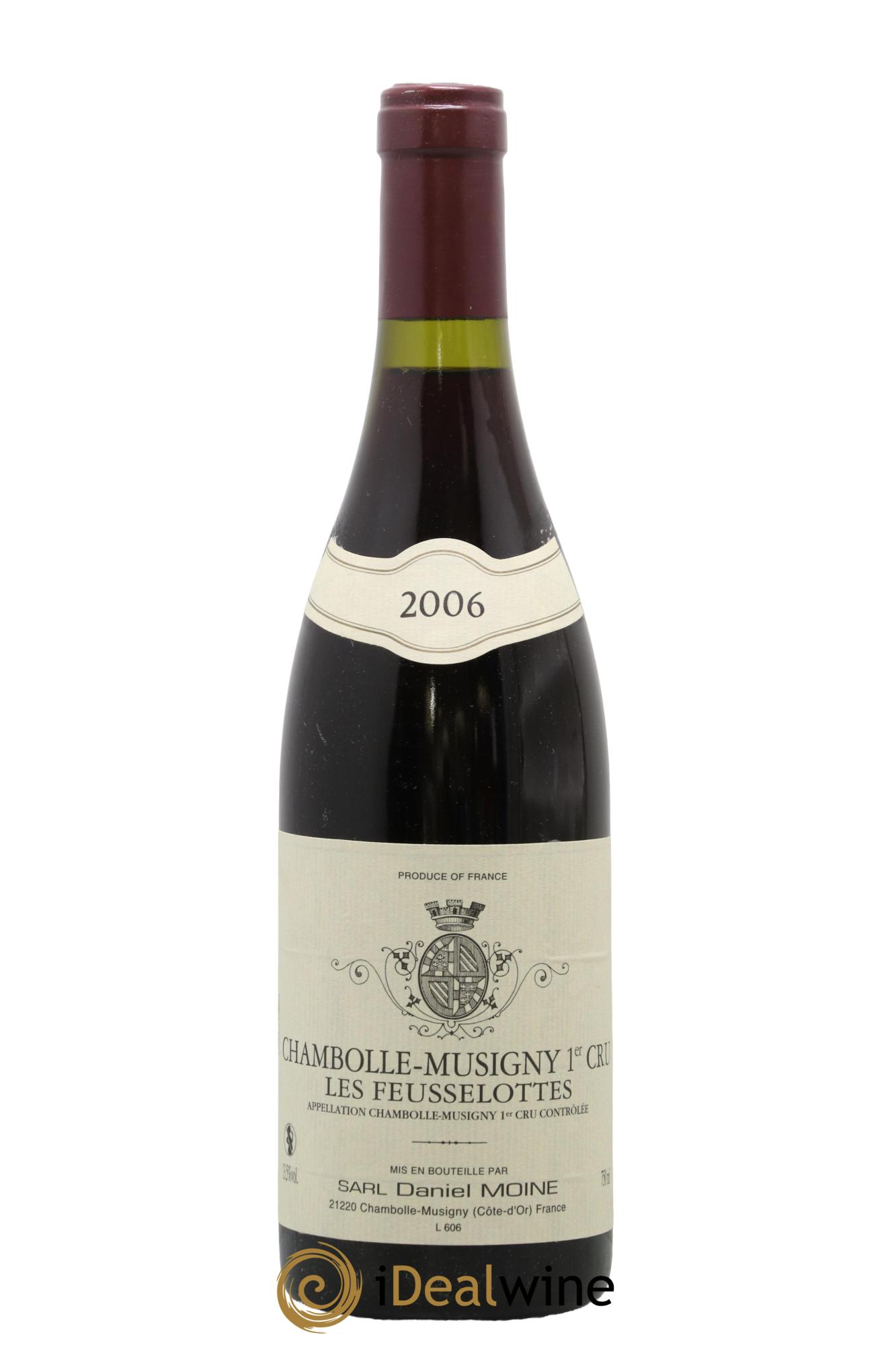 Chambolle-Musigny 1er Cru Les Feusselottes - Daniel Moine 2006 - Lot of 1 bottle - 0