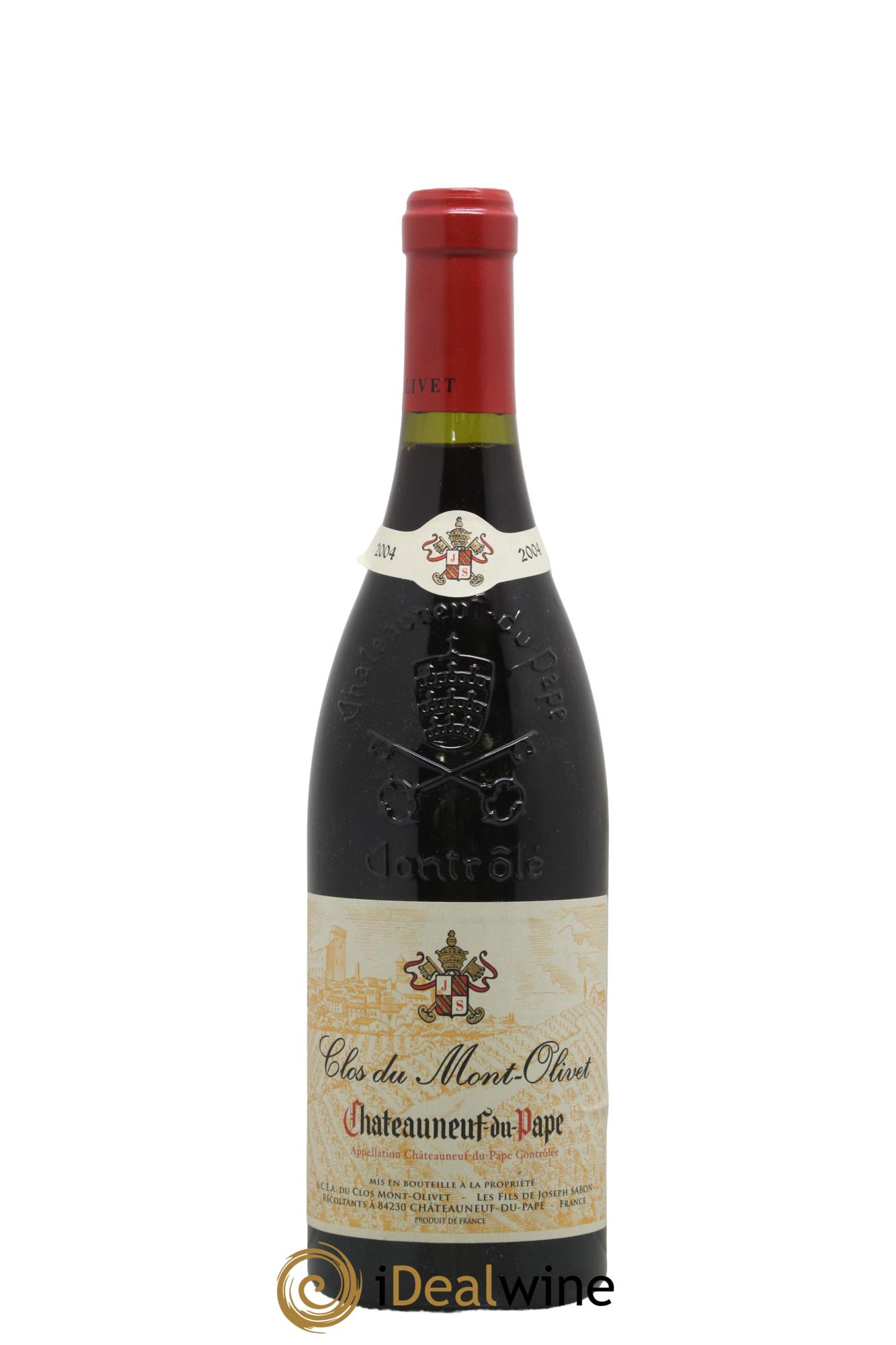 Châteauneuf-du-Pape Clos du Mont-Olivet 2004 - Lotto di 1 bottiglia - 0
