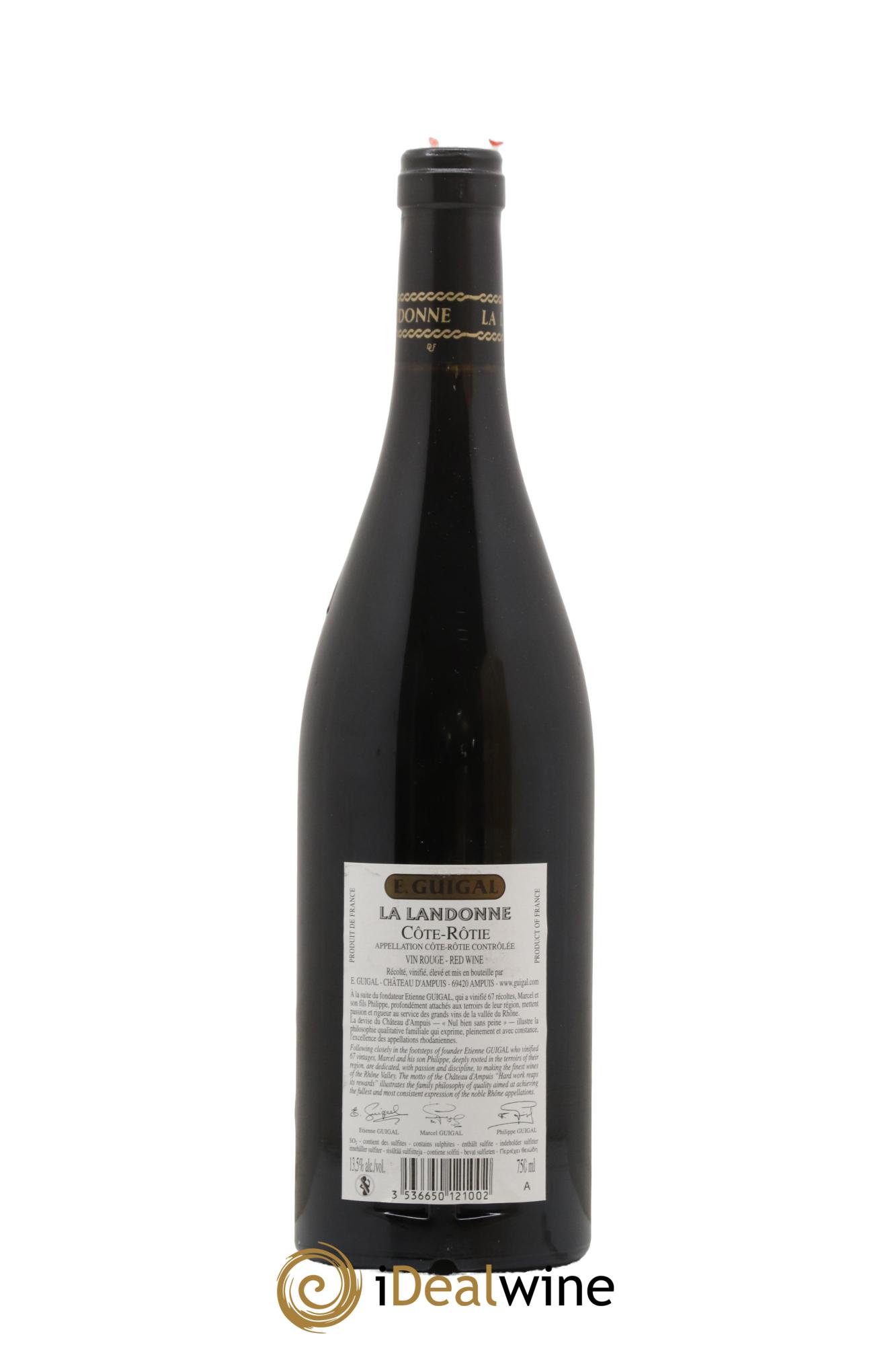 Côte-Rôtie La Landonne Guigal 2012 - Lotto di 1 bottiglia - 2