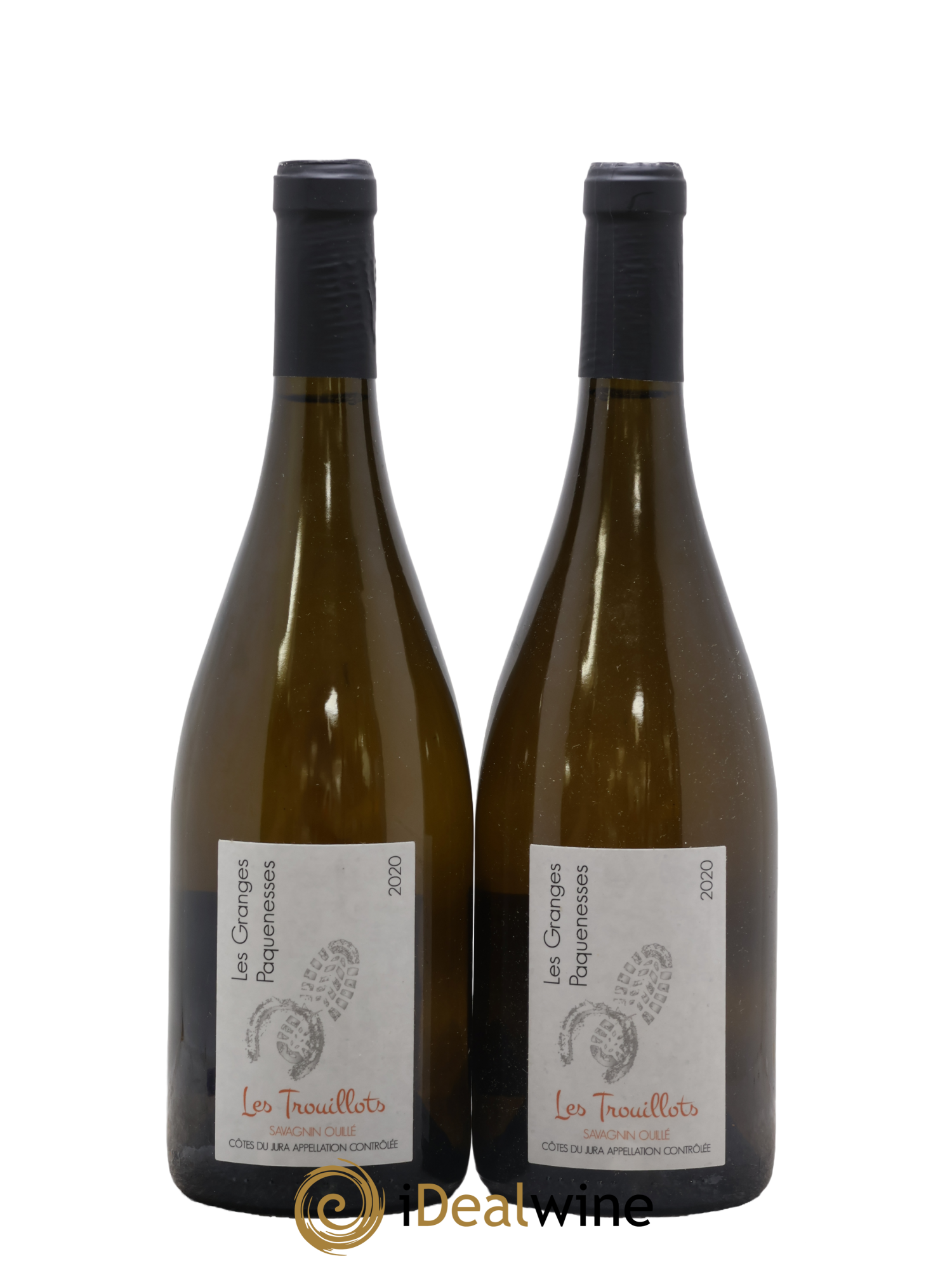 Côtes du Jura Savagnin Ouillé Les Trouillots Les Granges Paquenesses 2020 - Posten von 2 Flaschen - 0