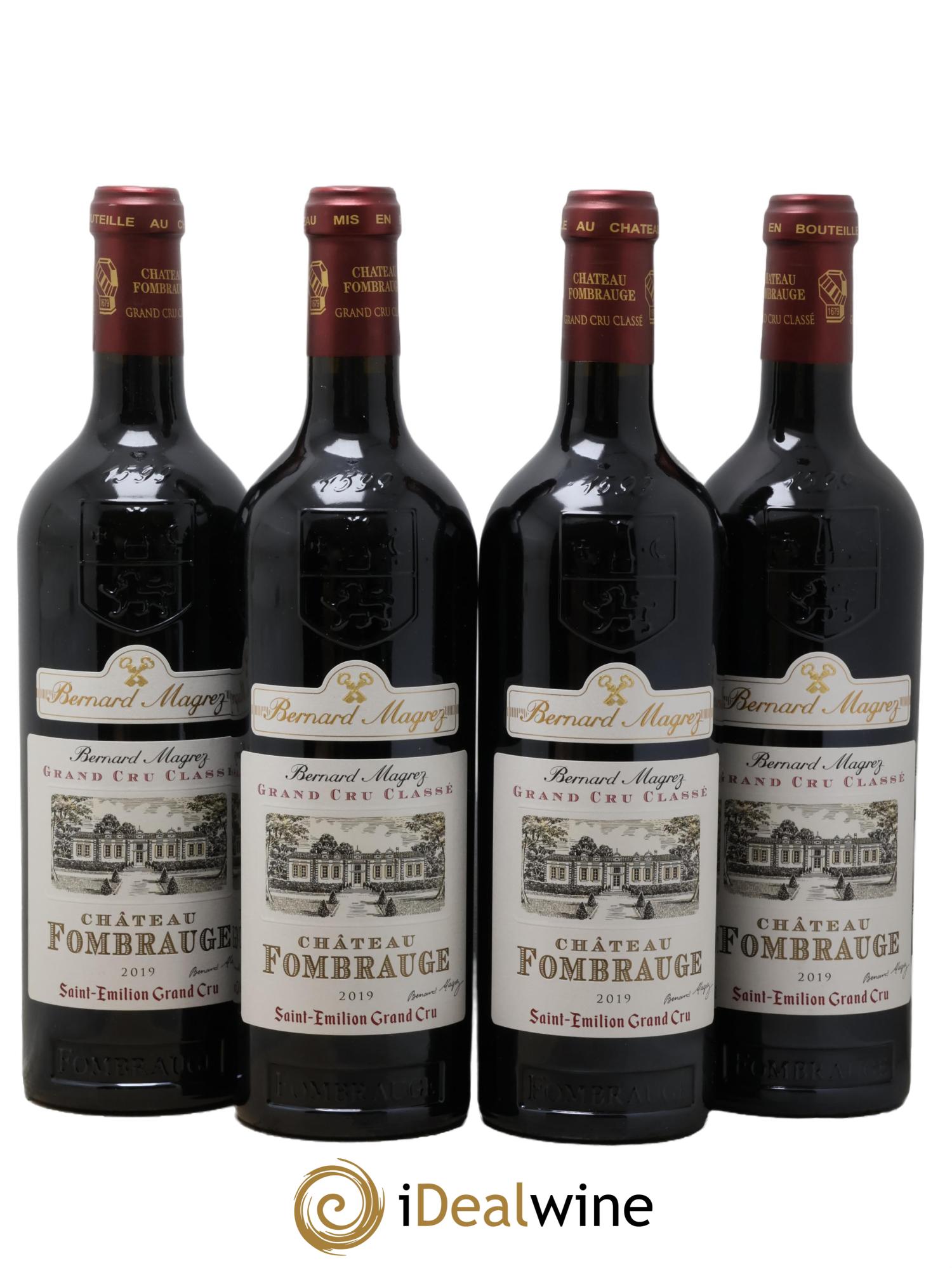 Château Fombrauge Grand Cru Classé 2019 - Lot of 4 bottles - 0