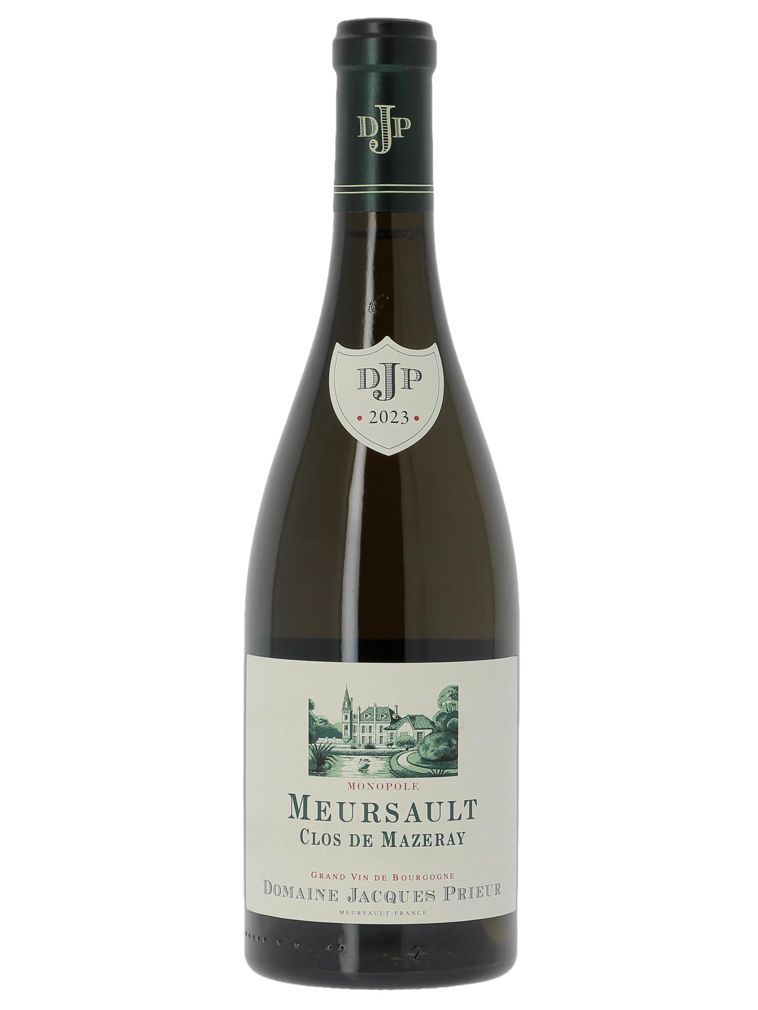 Meursault Clos de Mazeray Monopole Jacques Prieur (Domaine) 2023 - Lot of 1 bottle - 0