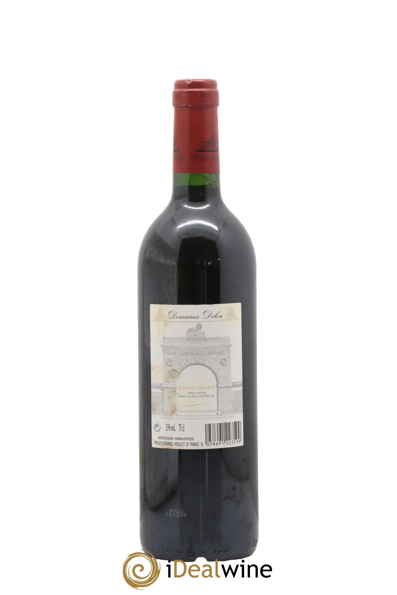 Château Léoville Las Cases 2ème Grand Cru Classé 2003 - Lot of 1 bottle - 1