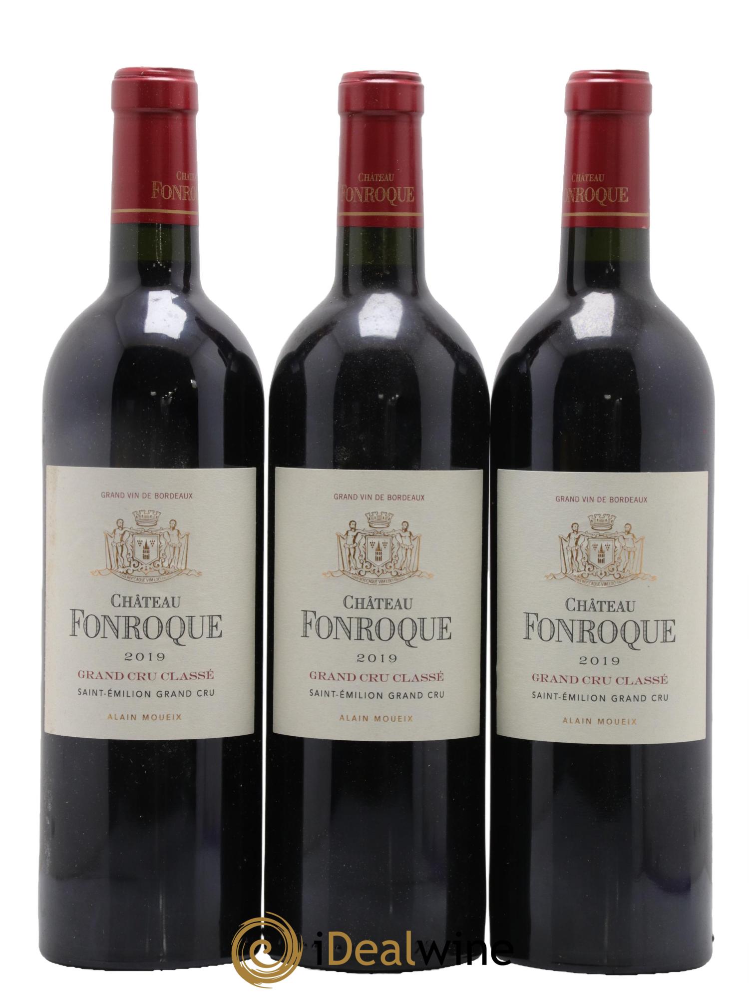 Château Fonroque Grand Cru Classé 2019 - Lot de 6 bouteilles - 1