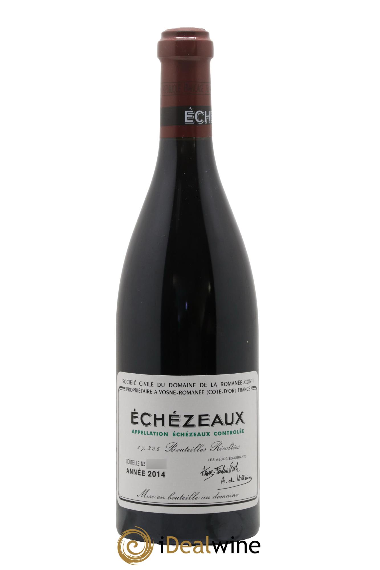 Echezeaux Grand Cru Domaine de la Romanée-Conti 2014 - Lot de 1 bouteille - 0