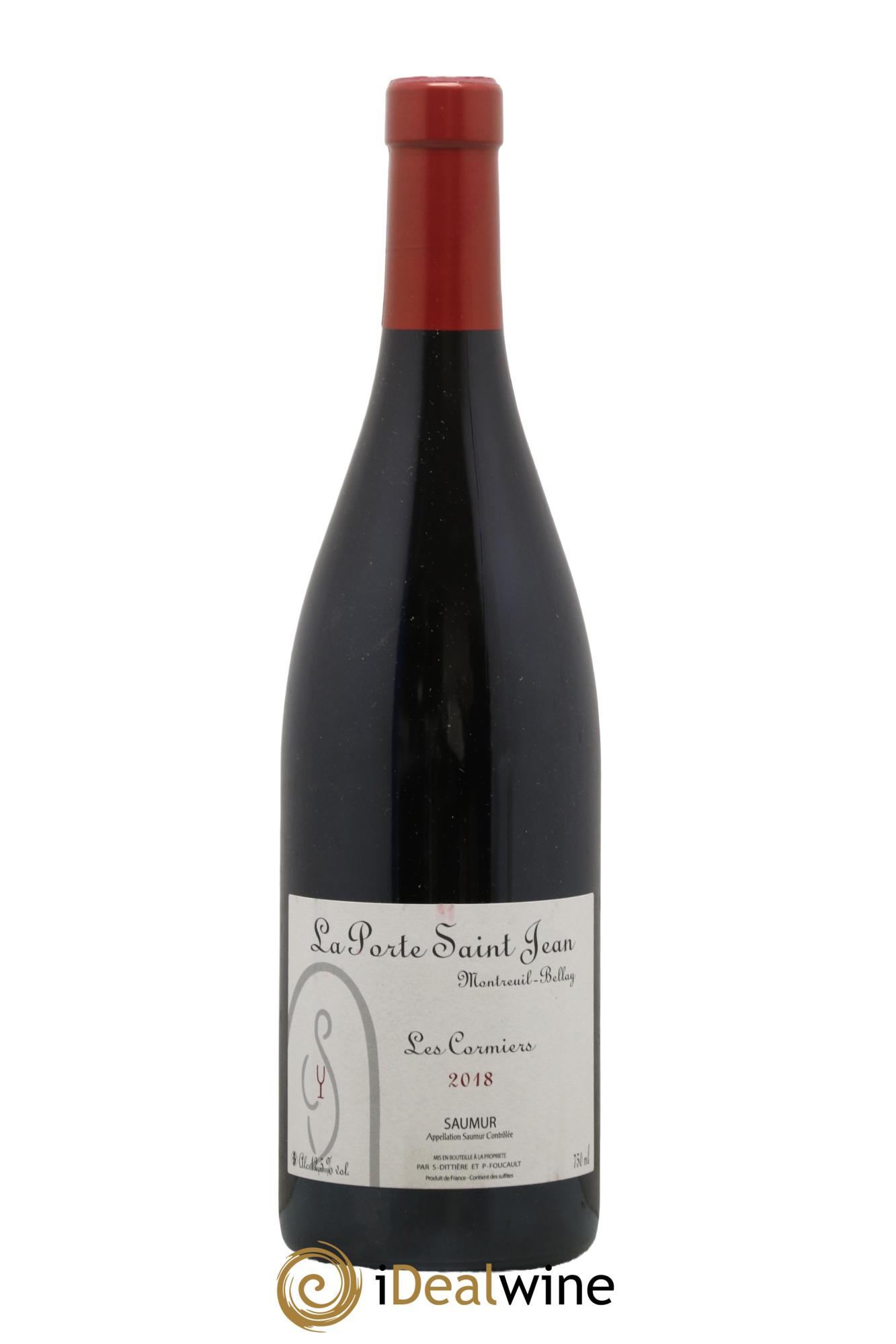 Saumur Les Cormiers La Porte Saint Jean 2018 - Lot de 1 bouteille - 0