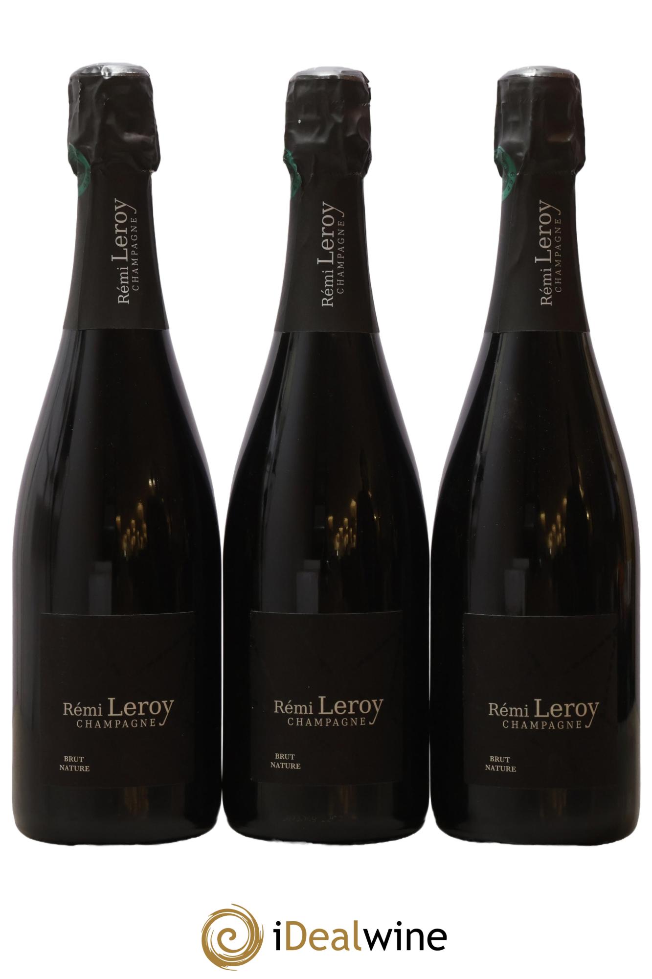 Champagne Brut Nature Rémi Leroy - Lot de 3 bouteilles - 0