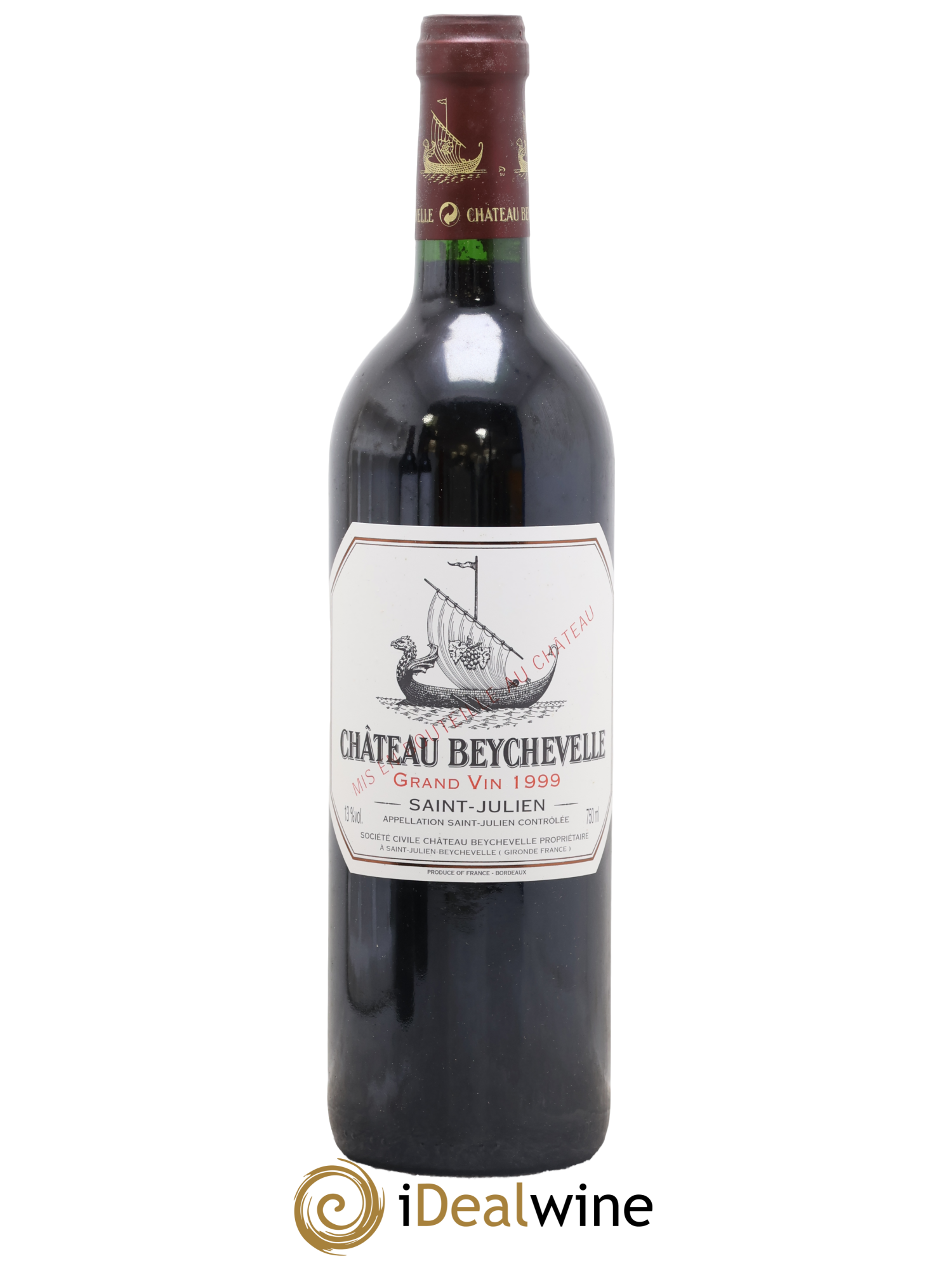 Château Beychevelle 4ème Grand Cru Classé 1999 - Lot de 1 bouteille - 0